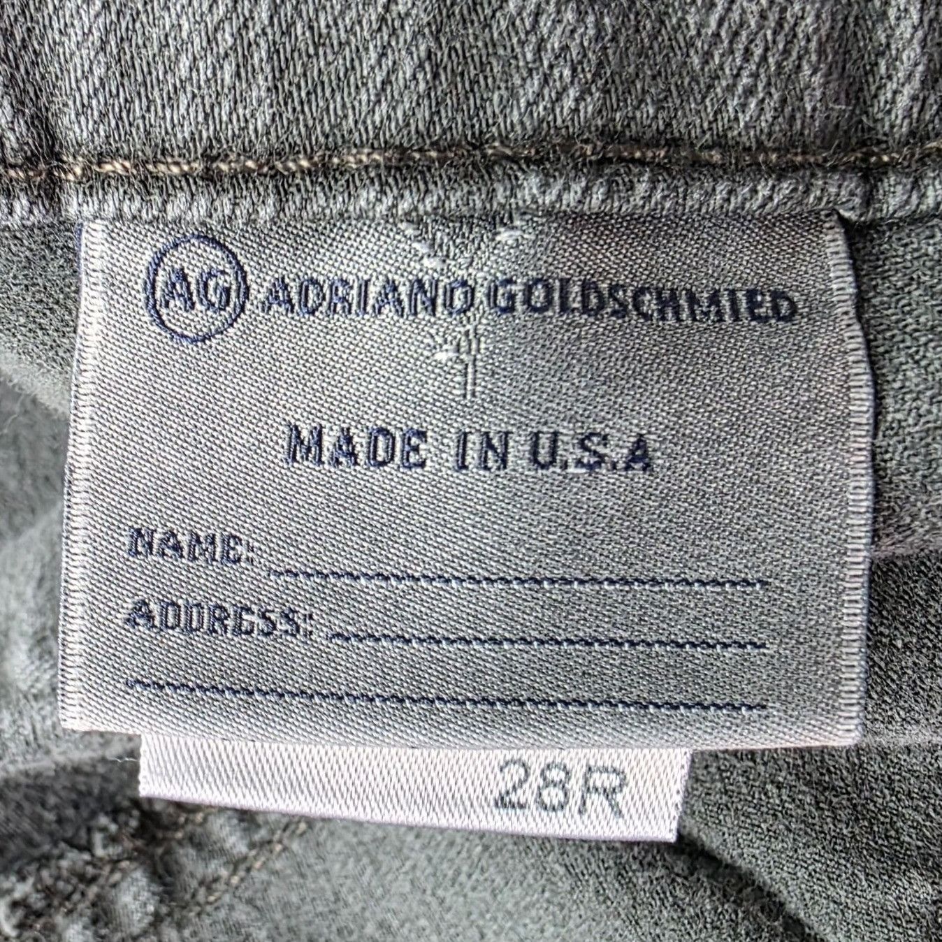 AG Adriano Goldschmied AG Adriano Goldschmied Womens 28 Jeans The Harlow Patch Size 28" / US 6 / IT 42 - 9 Thumbnail