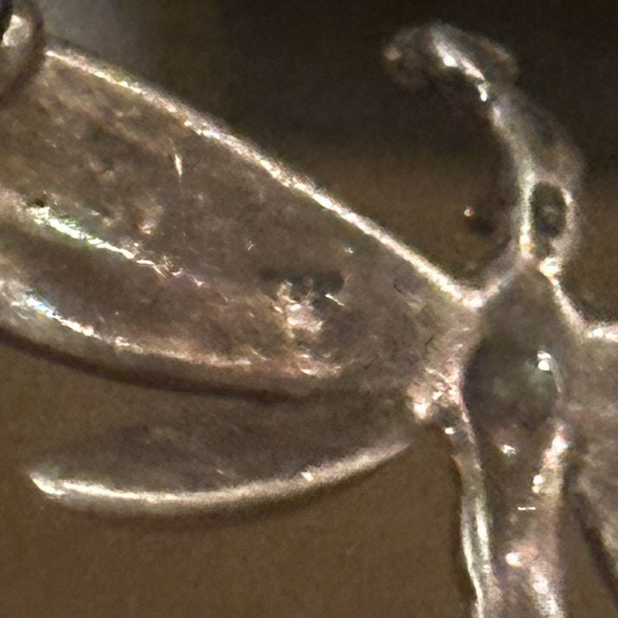 Vintage 925 silver mother of pearl marcasite dragonfly brooch Size ONE SIZE - 4 Thumbnail