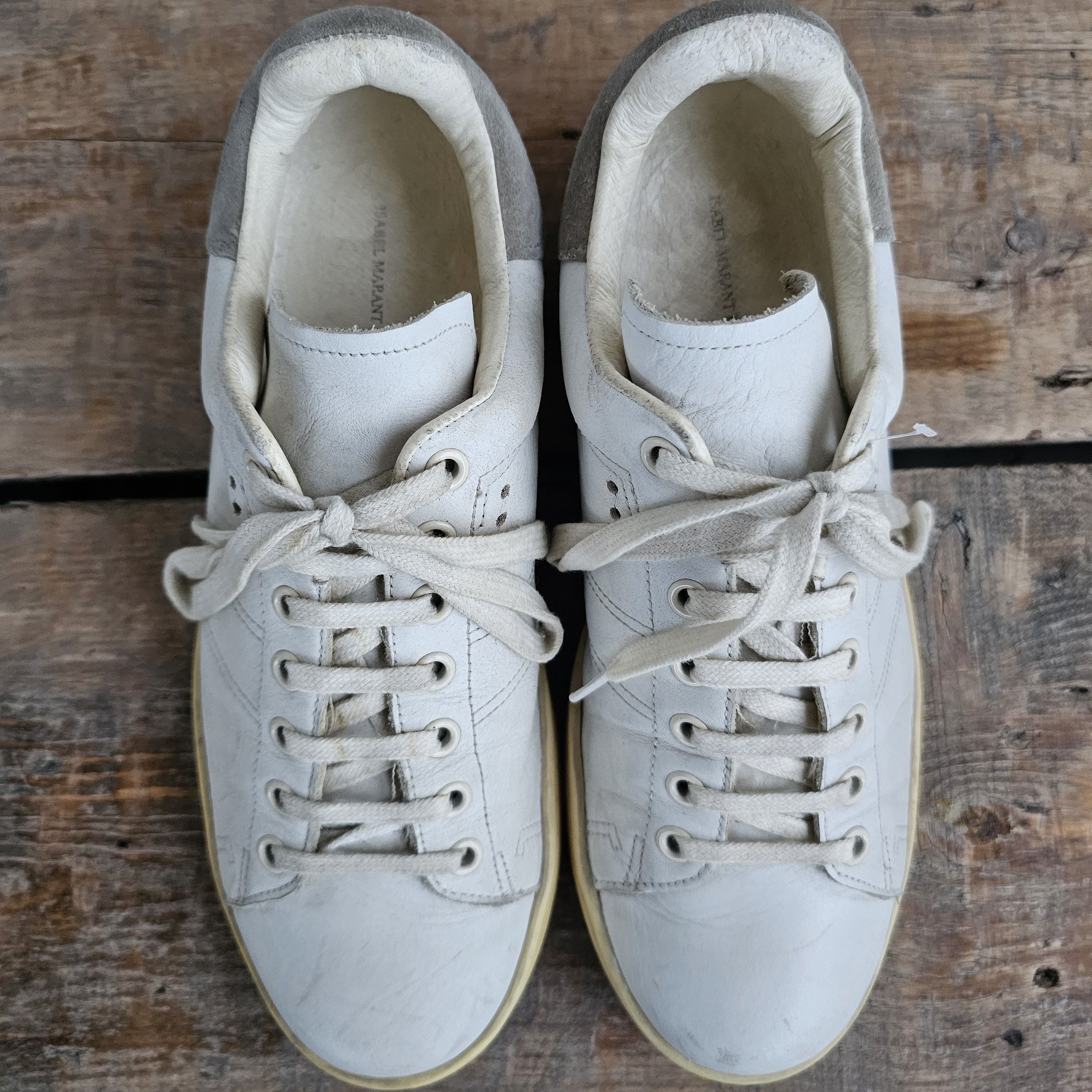 Isabel Marant Isabel Marant Low Sneakers White/Beige Size US 8 / IT 38 - 5 Thumbnail