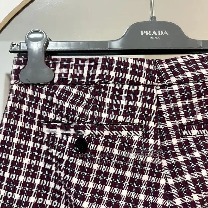 Burberry Burberry Winter Checkered Cotton Pants. Size 22" - 6 Thumbnail