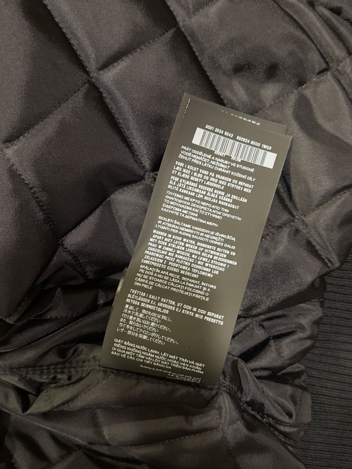 Prada Prada Re-Nylon Triangle Logo Black Bomber Jacket Size US M / EU 48-50 / 2 - 20 Thumbnail