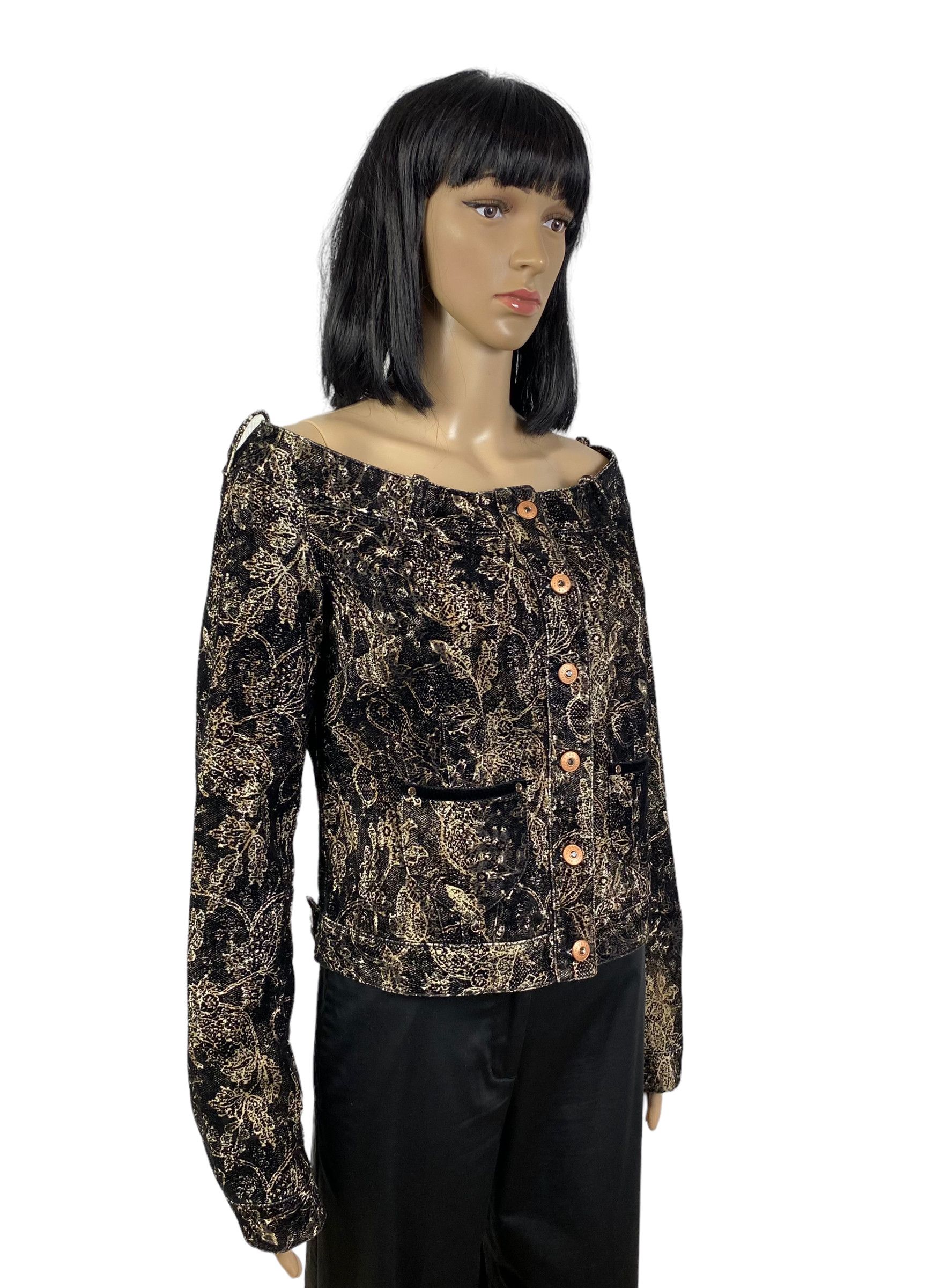 Vintage × Voyage Voyage Passion Vintage Jacket decorated velvet pants style Size L / US 10 / IT 46 - 3 Thumbnail