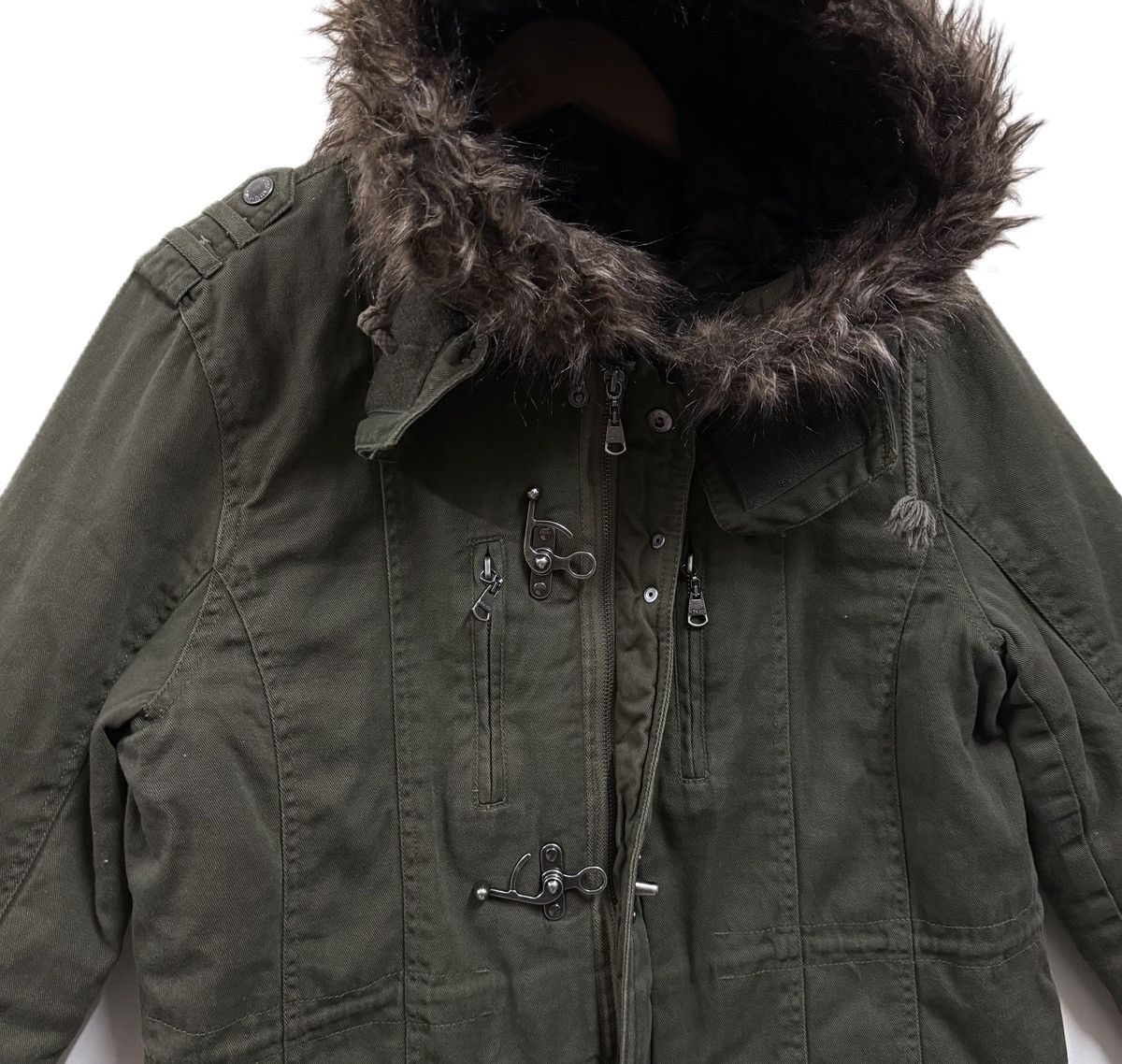 In The Attic In The Attic Rockers Garment Fireman Jacket Fur Hoodie Size US M / EU 48-50 / 2 - 5 Thumbnail