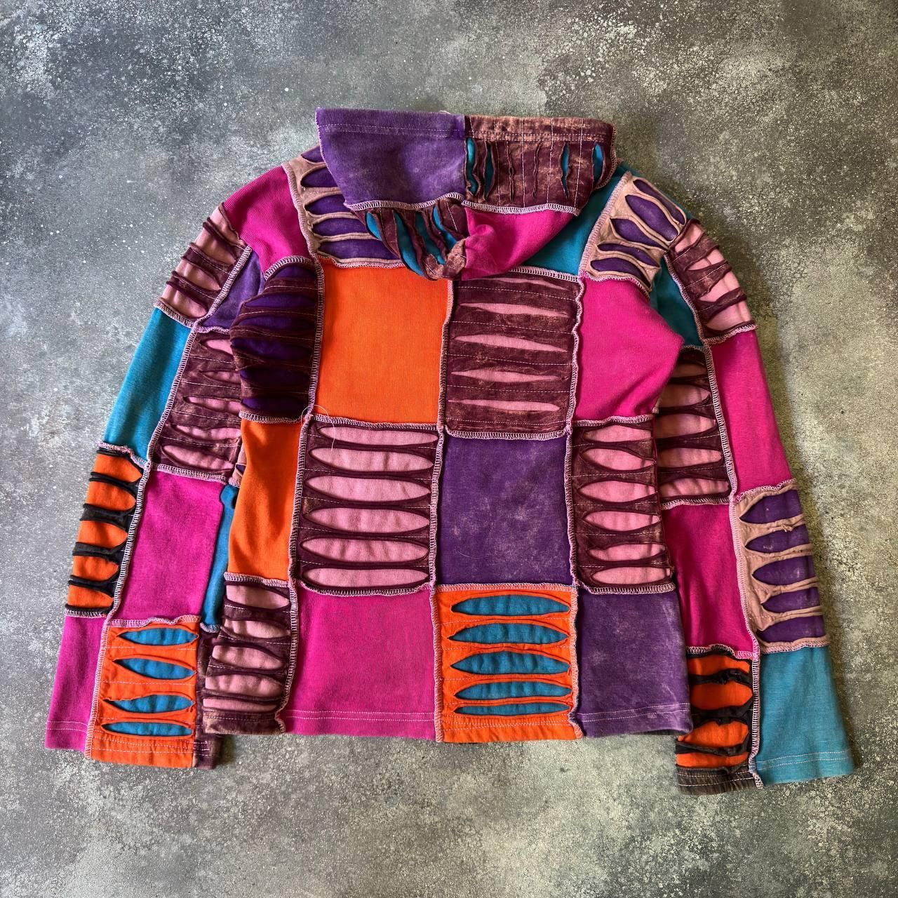 20471120 Japanese Style Distressed Zip Hoodie Size S / US 4 / IT 40 - 6 Thumbnail