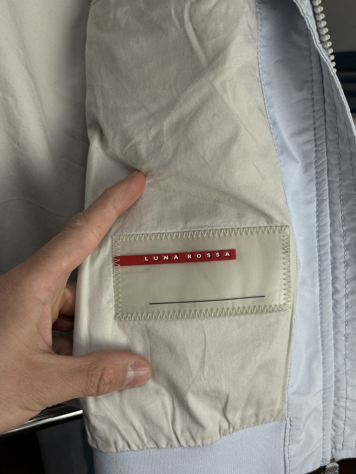 Prada × Vintage Prada Luna Rossa Baby Blue Vintage Yachting Vest Size M / US 6-8 / IT 42-44 - 7 Thumbnail
