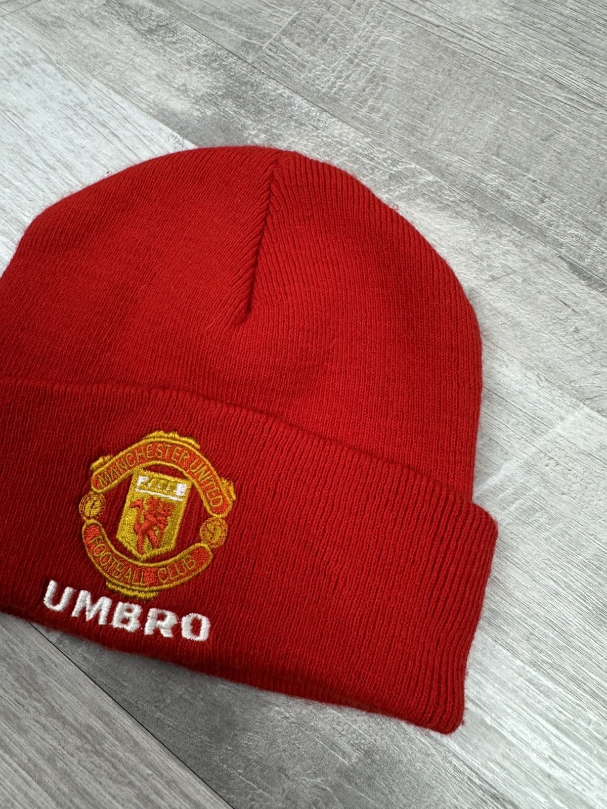 Umbro Vintage 90s Manchester United Umbro Hat Size ONE SIZE - 6 Thumbnail