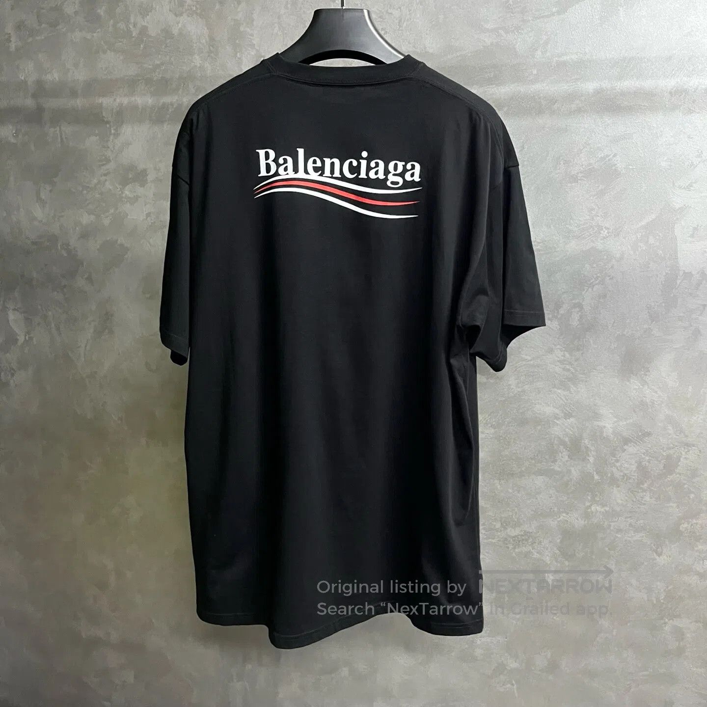 Balenciaga Balenciaga Cola-print round-neck casual short-sleeve T-shi Size US L / EU 52-54 / 3 - 5 Thumbnail