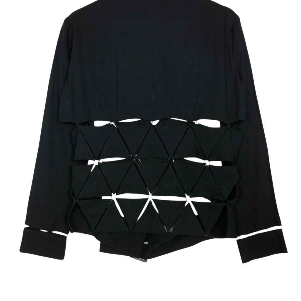 Yohji Yamamoto 🔥AN ORAL HISTORY YOHJI YAMAMOTO CROPPED JACKET Size US M / EU 48-50 / 2 - 13 Thumbnail