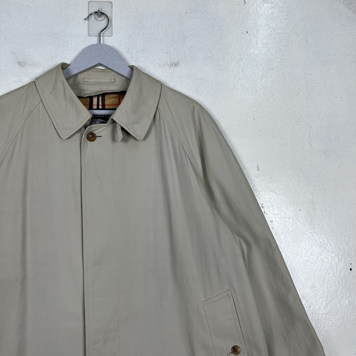 Burberry 🔥 VINTAGE BURBERRY NOVA CHECK TRENCH COAT Size US M / EU 48-50 / 2 - 7 Thumbnail