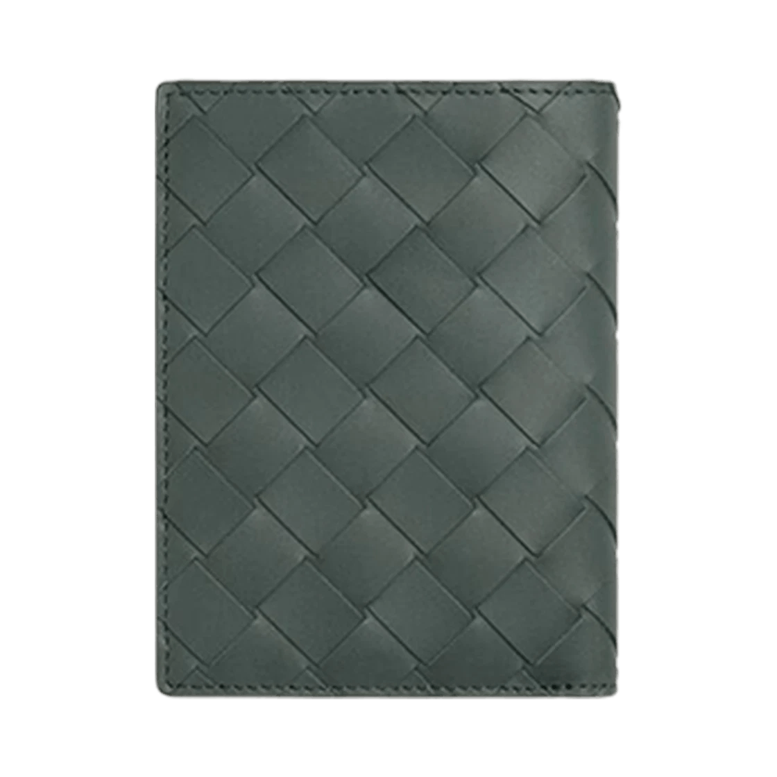 Bottega Veneta o1w1db10825 Size: OS / Intrecciato Flap Wallet in Slate Grey Size ONE SIZE - 2 Thumbnail