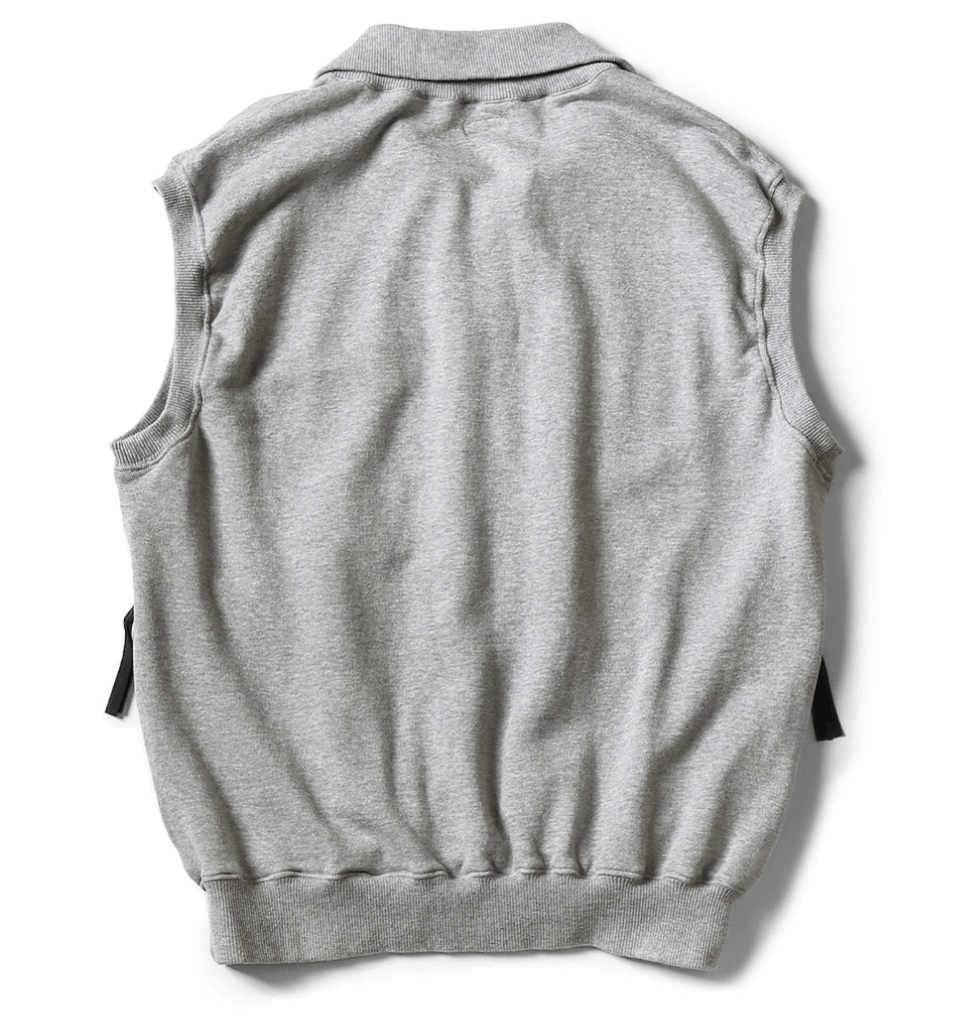 Kapital Kountry 30/- Fur-lined half zip waistcoat (KO_Upt) Size US XL / EU 56 / 4 - 2 Thumbnail