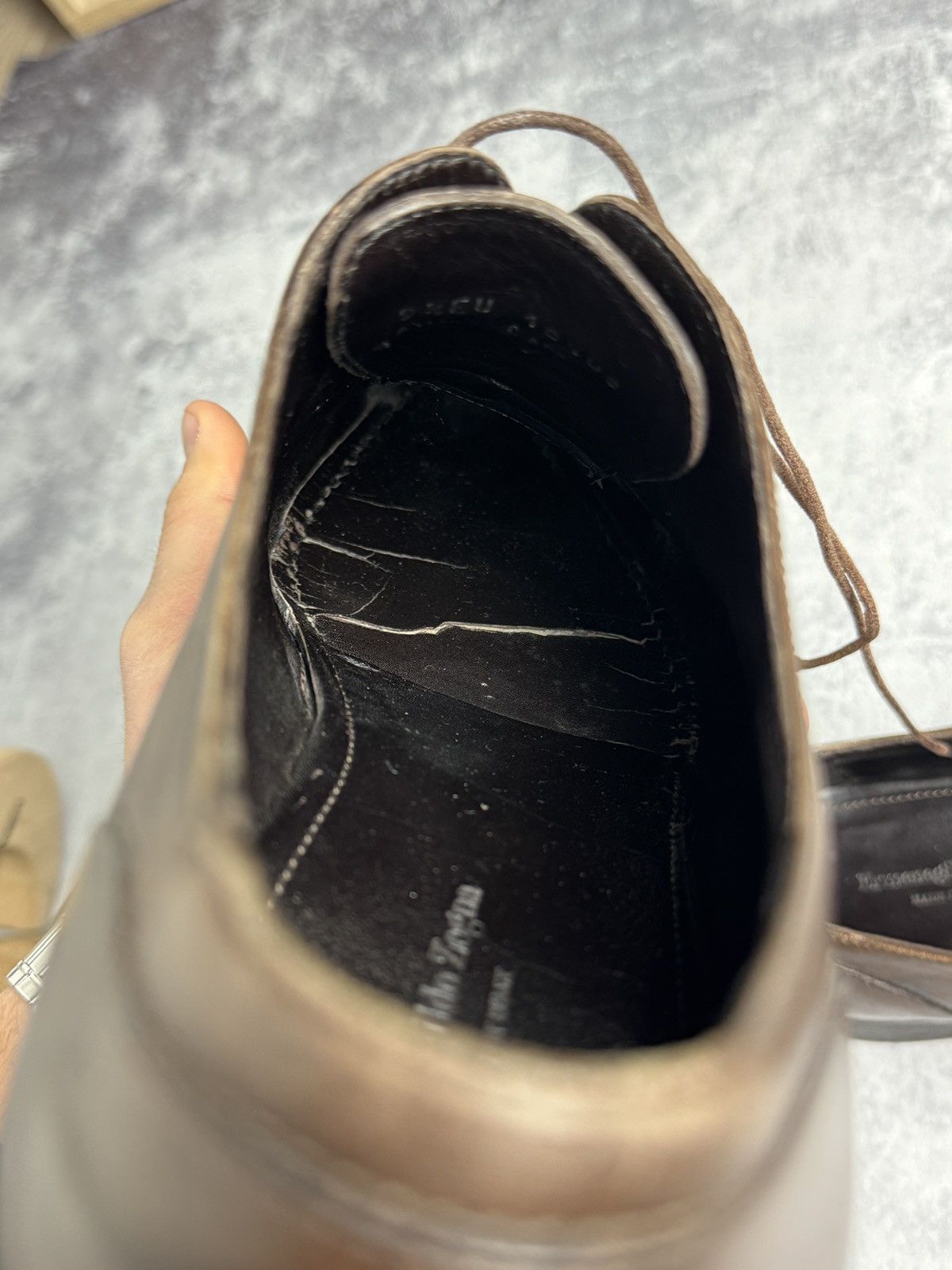 Ermenegildo Zegna Leather LuxuryClassic Formal Loafers Shoes