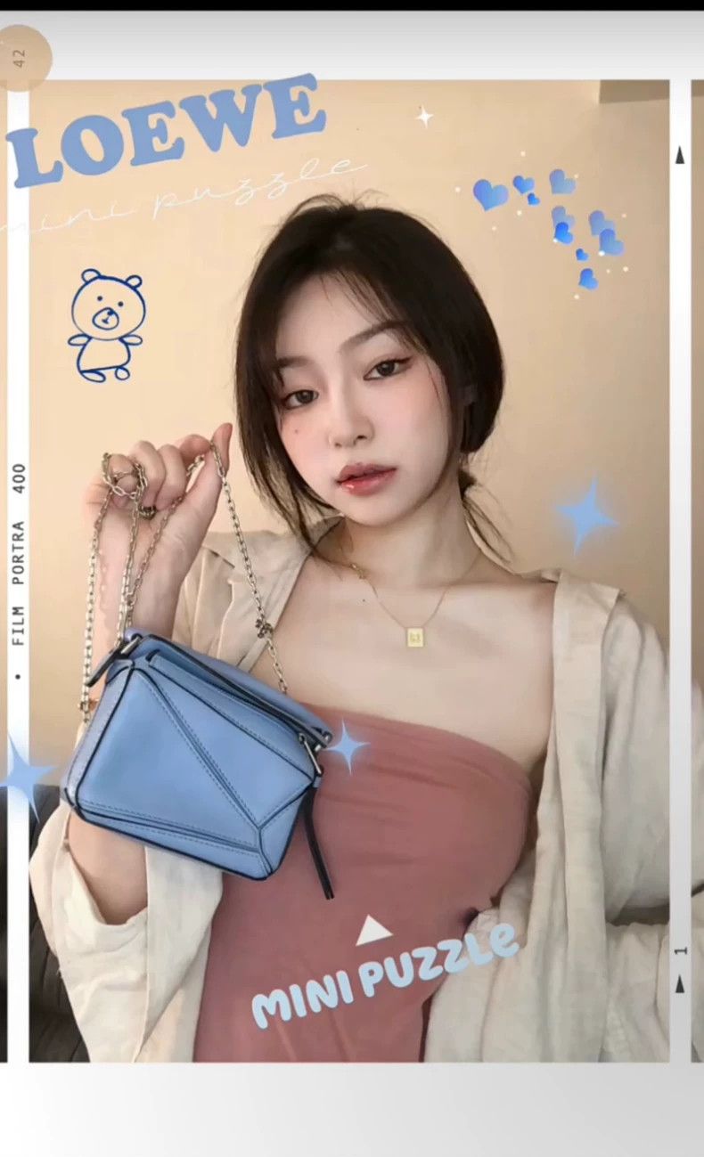 loewe Haze blue tote 2503-Nextarrow