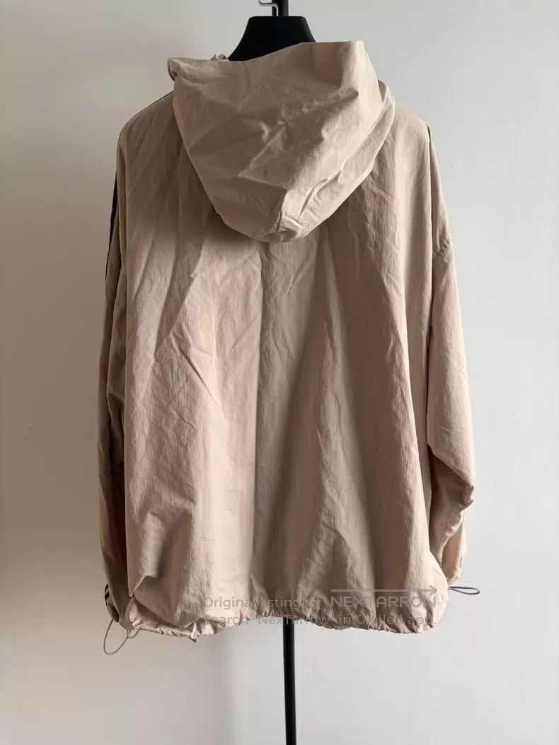 Balenciaga Balenciaga Logo Printed Hooded Zip Long Sleeve Jacket Size US S / EU 44-46 / 1 - 2 Thumbnail