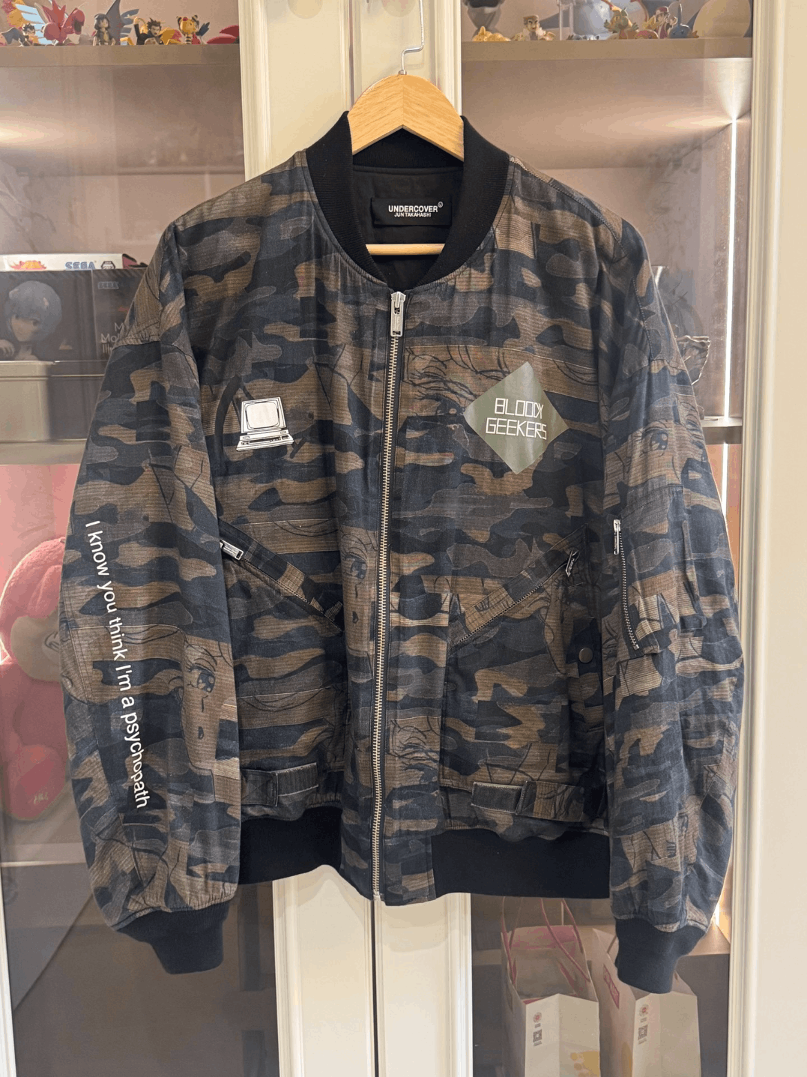Undercover Sz 2 Undercover 19SS Bloody Geekers Bomber | Grailed