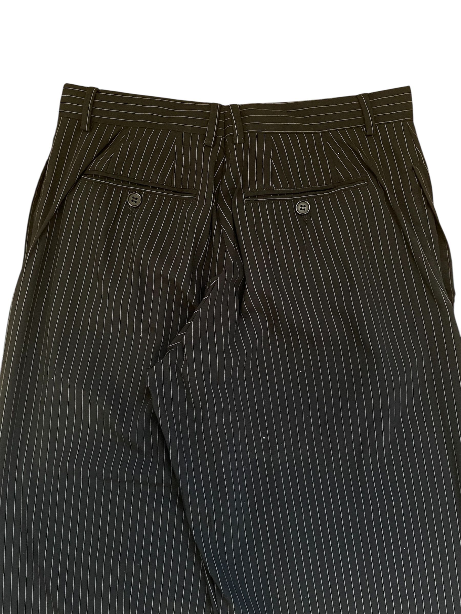 Emporio Armani Emporio Armani Baggy Pinstripe Pants Size US 32 / EU 48 - 8 Thumbnail
