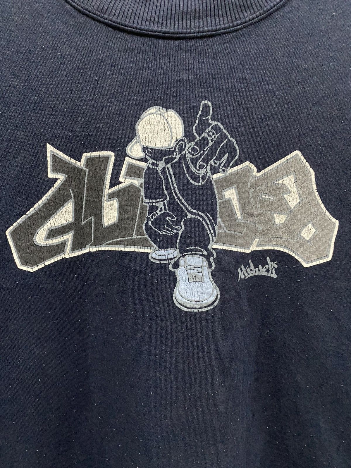 Rap Tees Vintage DACK DIVE dance to music crewneck sweatshirt Size US M / EU 48-50 / 2 - 5 Thumbnail
