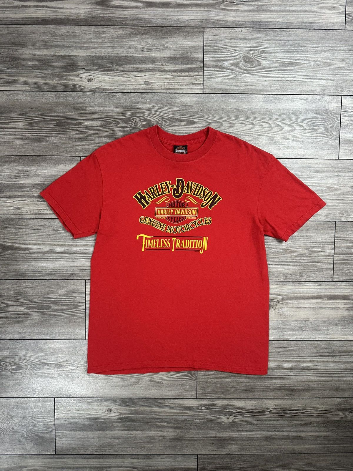 Harley Davidson × Vintage Harley Davidson Alaska Timeless Tradition T Shirt Size US XL / EU 56 / 4 - 1 Thumbnail