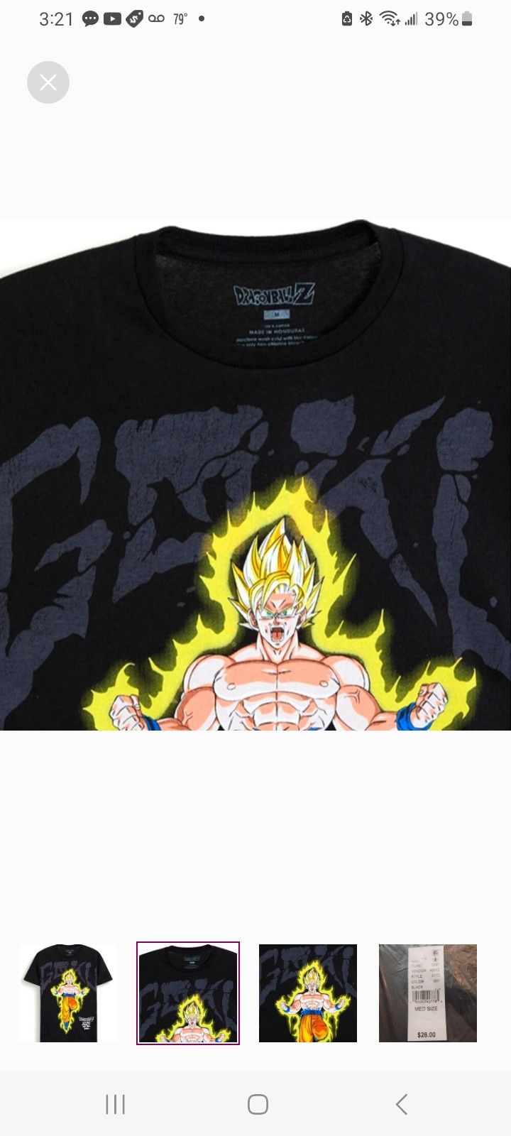 Other Goku DragonBall Z T-Shirt Size US M / EU 48-50 / 2 - 2 Thumbnail