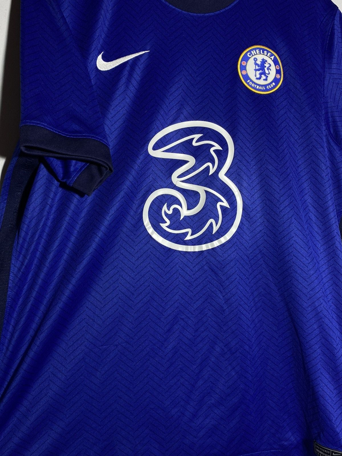 Nike Nike Chelsea FC 2020/21 Home Football Shirt Soccer Jersey Size US L / EU 52-54 / 3 - 5 Thumbnail