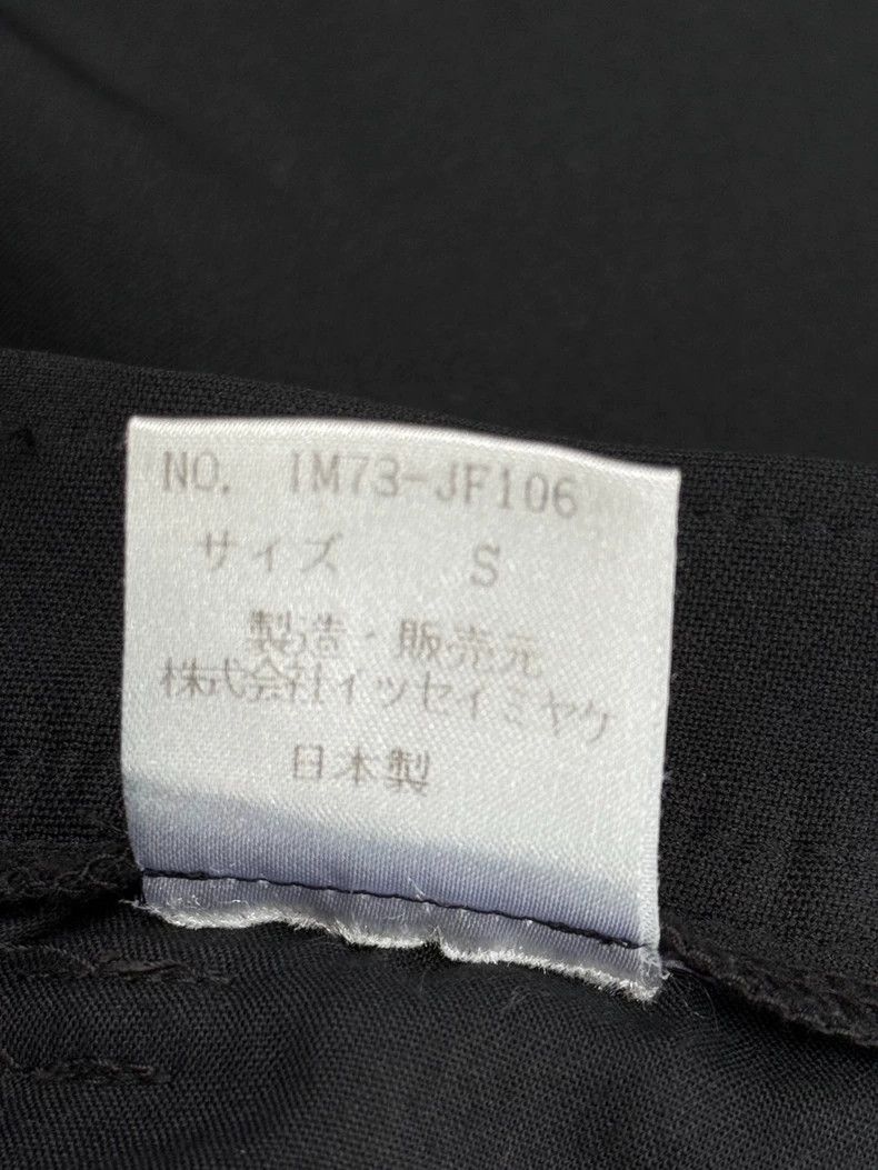 Issey Miyake Issey Miyake size:m Black zipper suit jacket Size 34S - 5 Thumbnail