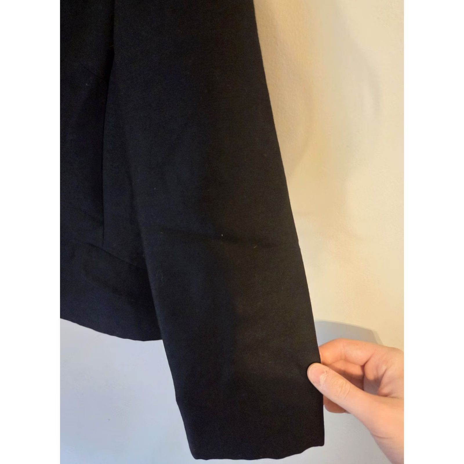 Vintage VINTAGE 60s Bonwit Teller Black Jacket Blazer Sz M Couture MS Size 32" / US 10 / IT 46 - 7 Thumbnail