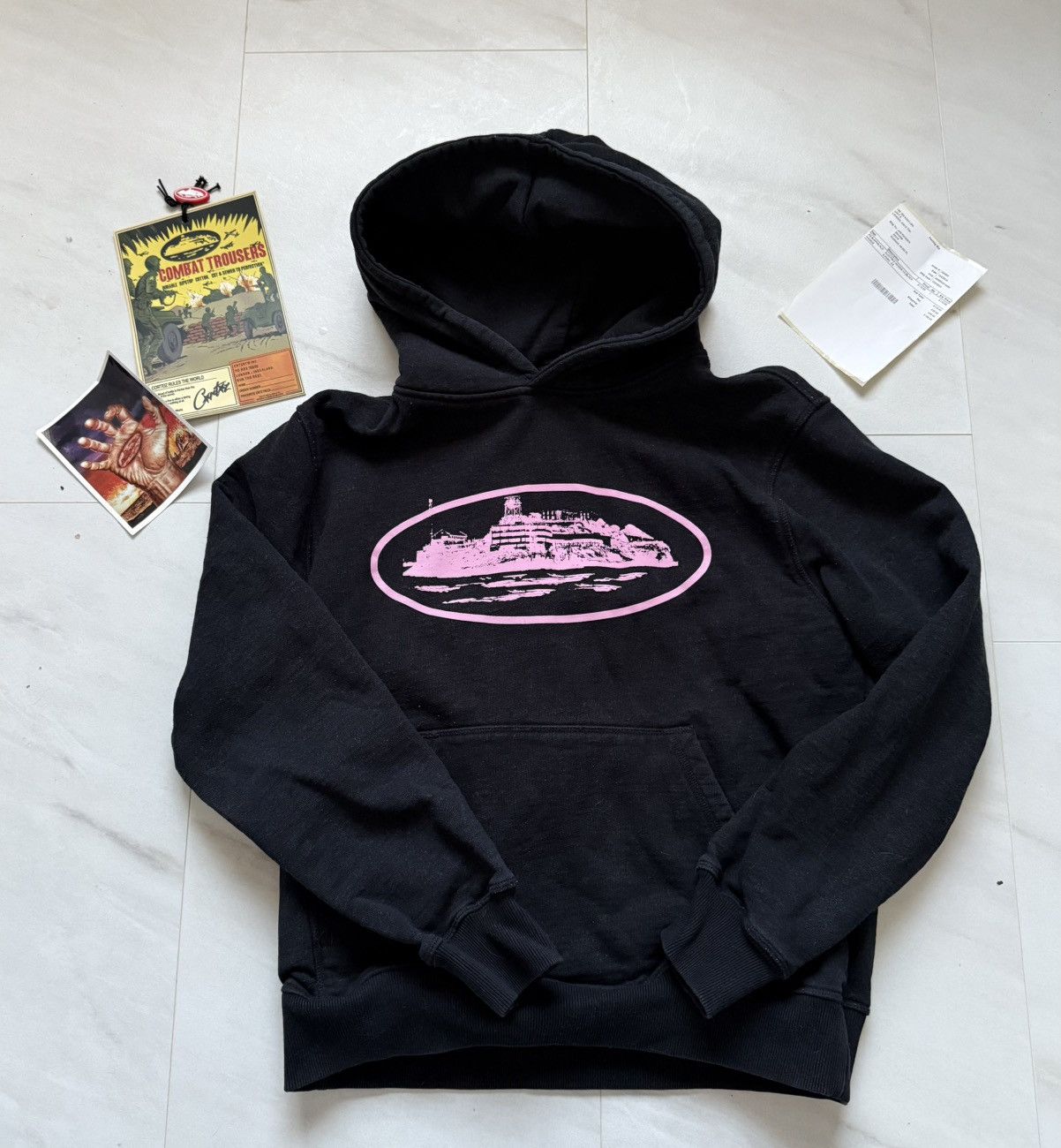 Alcatraz Velvet Contrast Hoodie – Grail Point