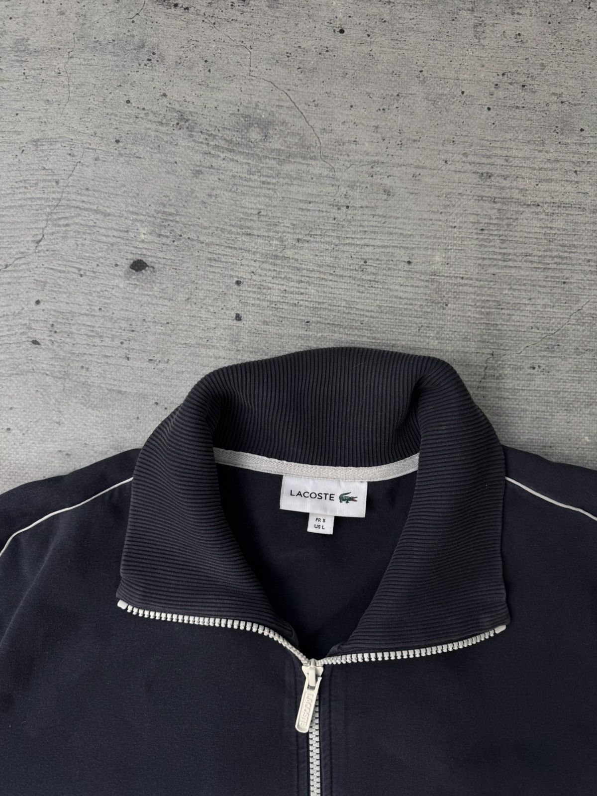 Lacoste 🐊 RARE Vintage Lacoste Zip Active Olimpian Sweatshirt Y2K Size US L / EU 52-54 / 3 - 6 Thumbnail