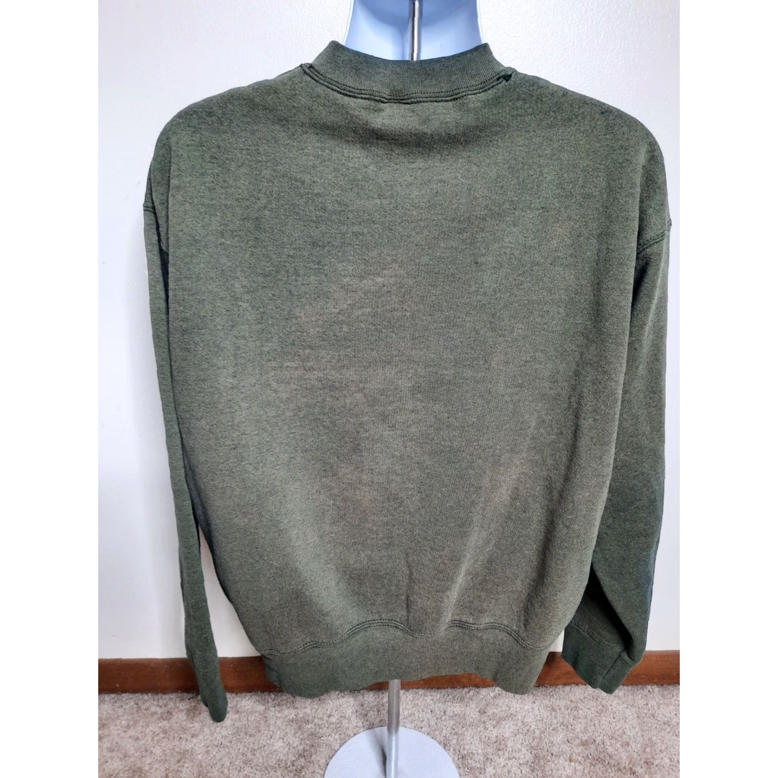 Salem Sportswear VINTAGE 90s Salem Sportswear Green Bay Packers NFL Crewneck Sweatshirt Men XL Made In USA Green Size US XL / EU 56 / 4 - 8 Thumbnail