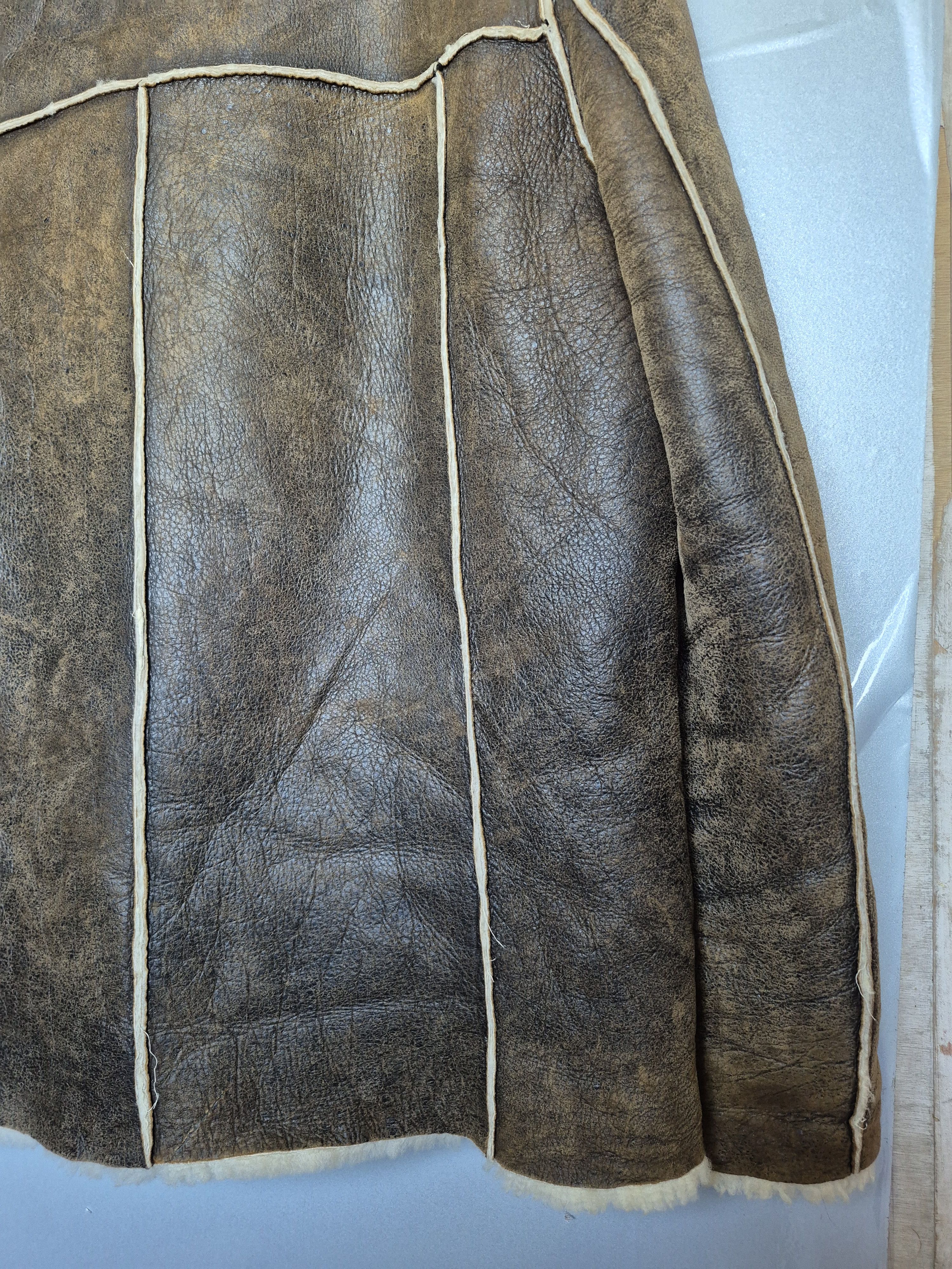 John Varvatos John Varvatos lather Jacket Coat Brown Men Size USA 46 EU 56 Size US XL / EU 56 / 4 - 18 Thumbnail