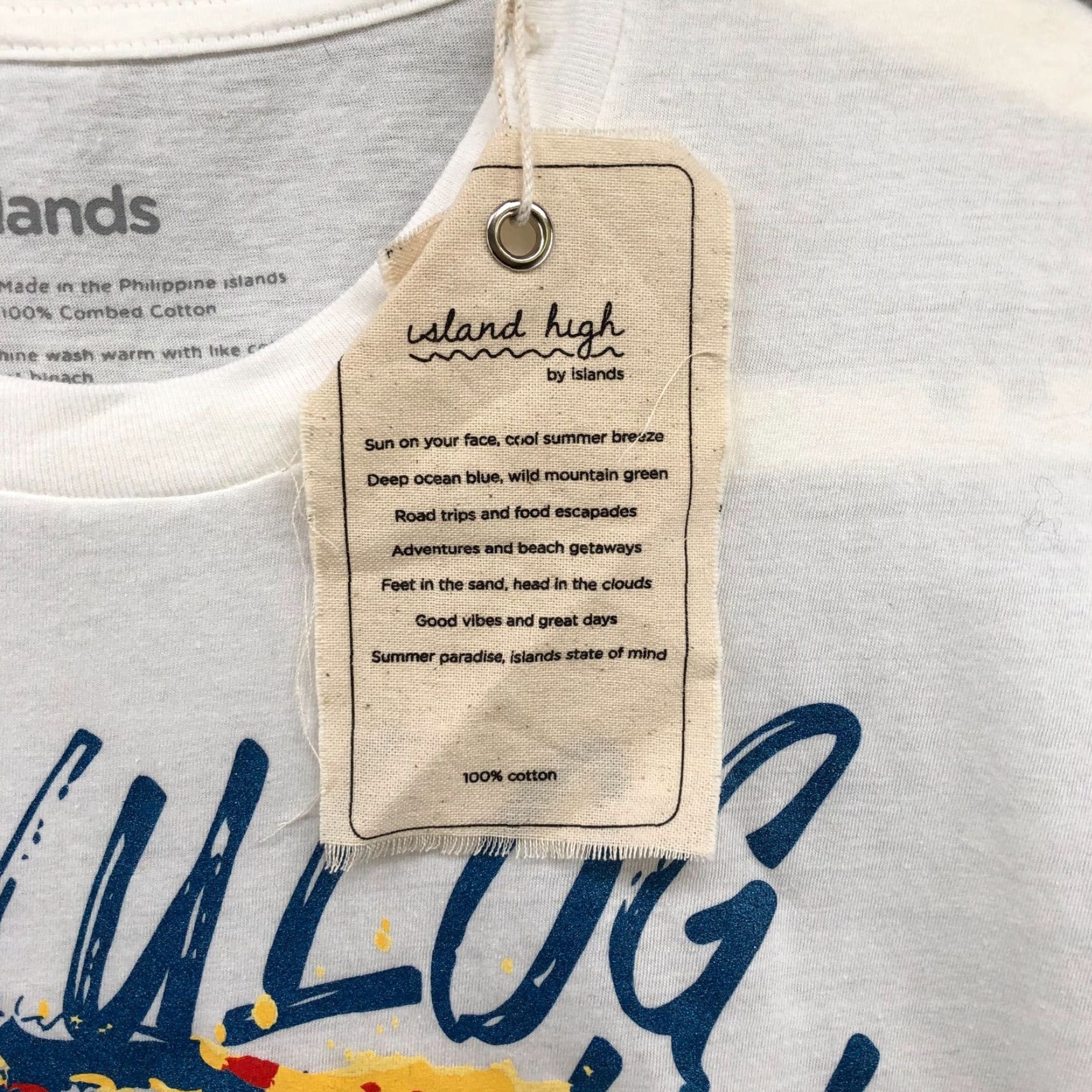 Vintage Islands Sinulog Festival Philippines Graphic T Shirt Unisex Medium M Mens White Cotton Crew Neck Short Sleeve NWT Size US M / EU 48-50 / 2 - 7 Thumbnail