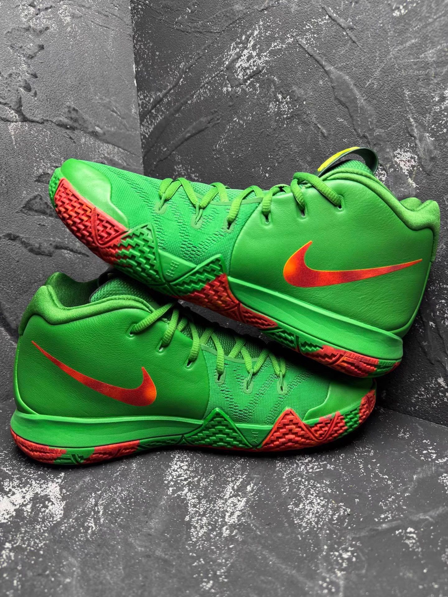 Nike Nike Kyrie 4 PE "Fall Leaf Green" Q10 Size US 10 / EU 43 - 4 Thumbnail
