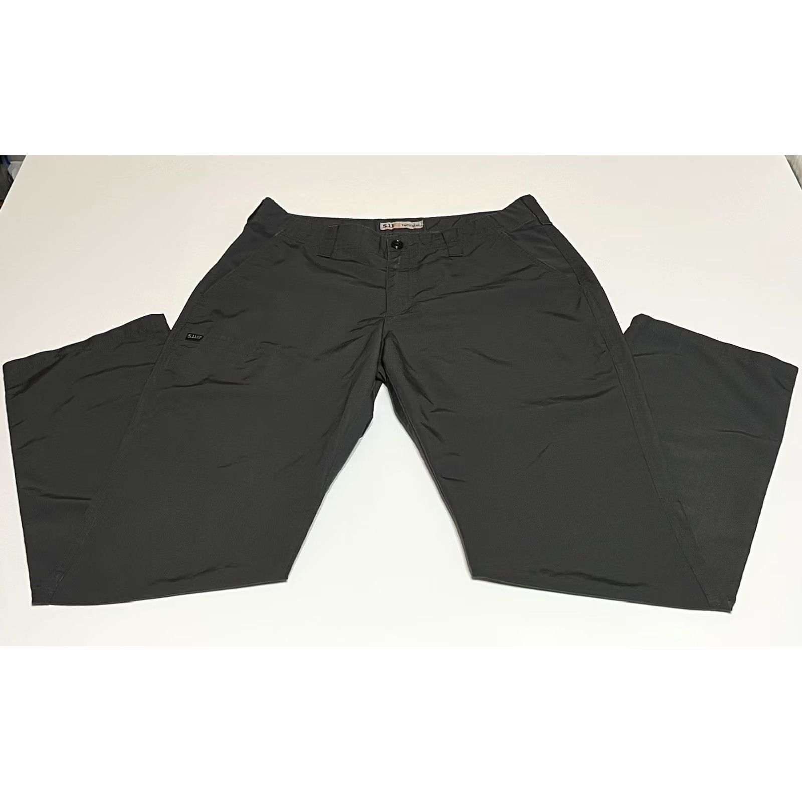 Vintage 5.11 Tactical Pants Women Grey Size 12 34x31 Fast-Tac Urban Pants Regular Straight Office Casual Travel Workwear Size 34" / US 12 / IT 48 - 2 Thumbnail
