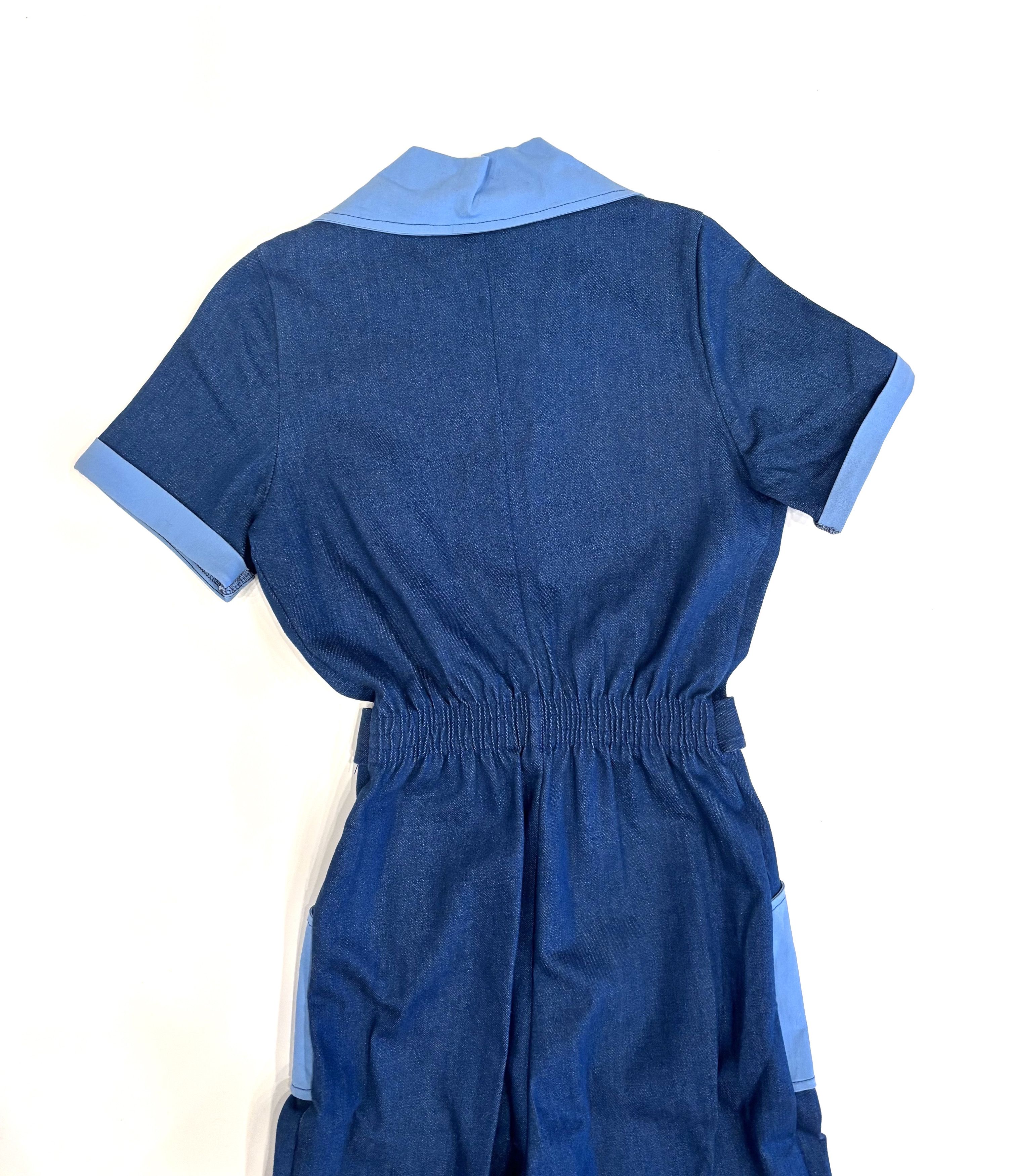 Other Miracle Eye - California Shake Jumpsuit in Denim - Size: S Size 27" / US 4 / IT 40 - 7 Thumbnail
