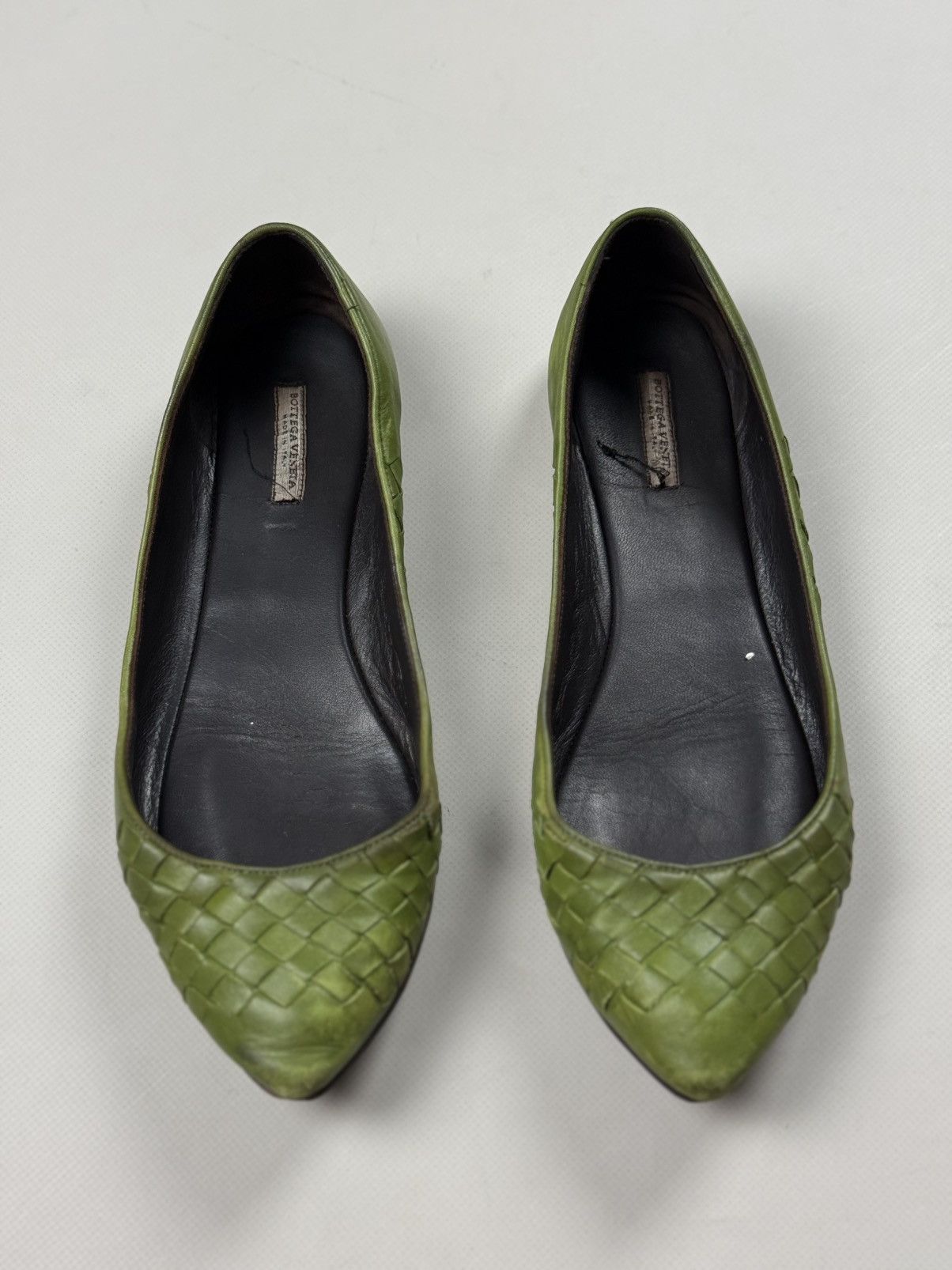 Bottega Veneta Bottega Veneta Intrecciato Knitted Leather Ballets Flats Size US 8 / IT 38 - 7 Thumbnail
