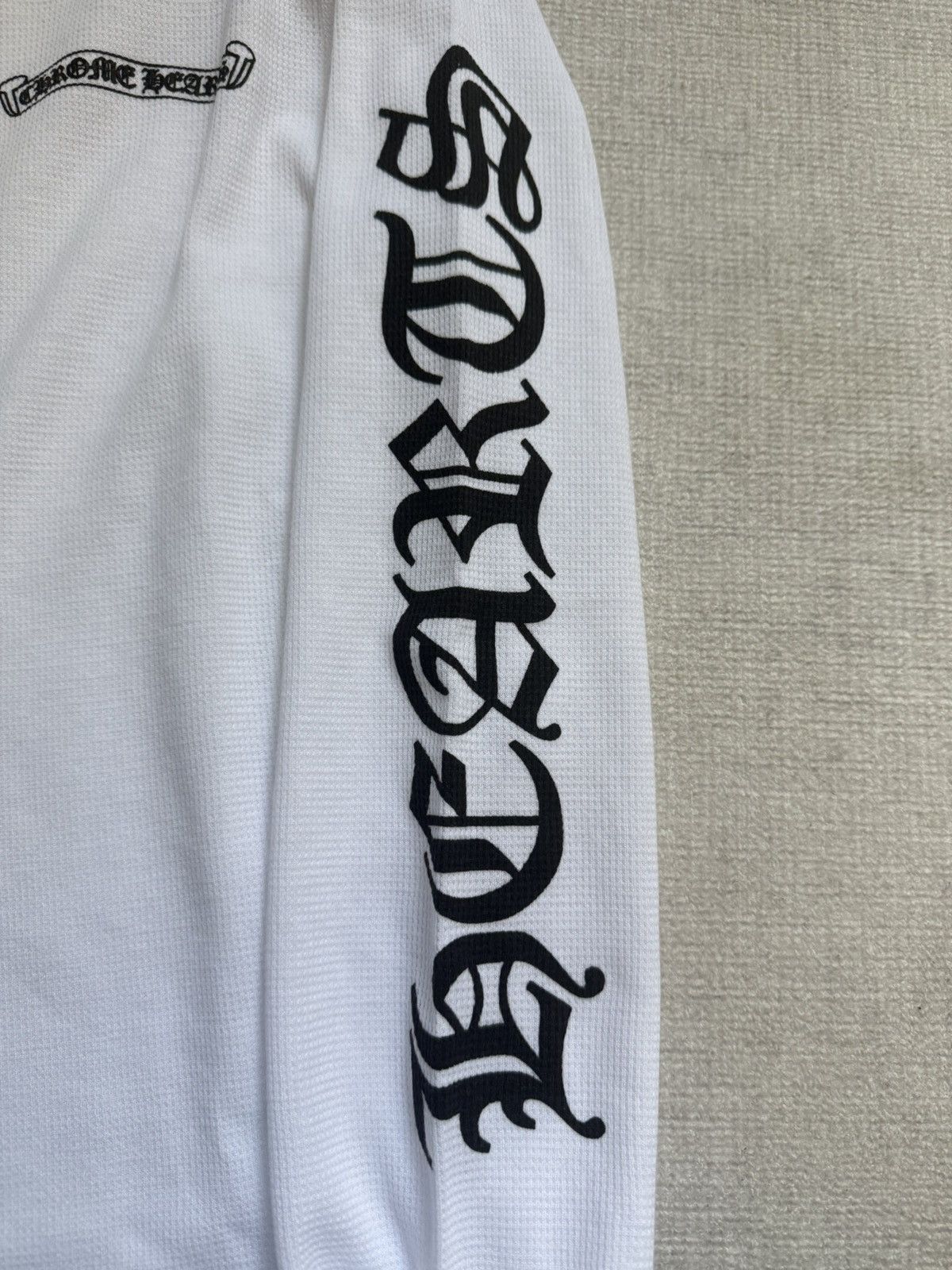 Chrome Hearts Scroll Long Sleeve Japan T-Shirt Chrome Hearts