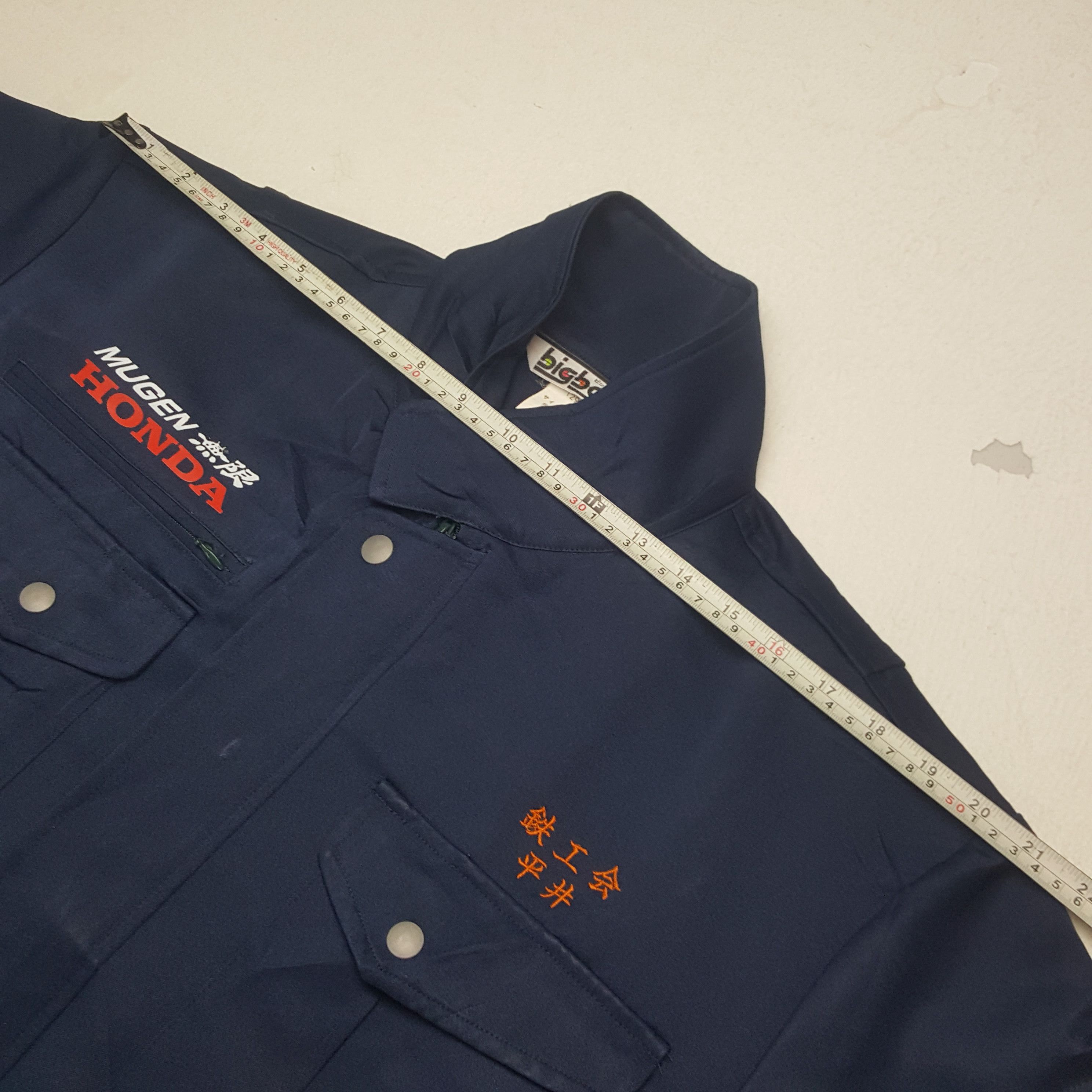 Honda × Japanese Brand × Vintage Vintage Mugen Honda Japanese Racing Team Custom Art Jackert Size US L / EU 52-54 / 3 - 6 Thumbnail