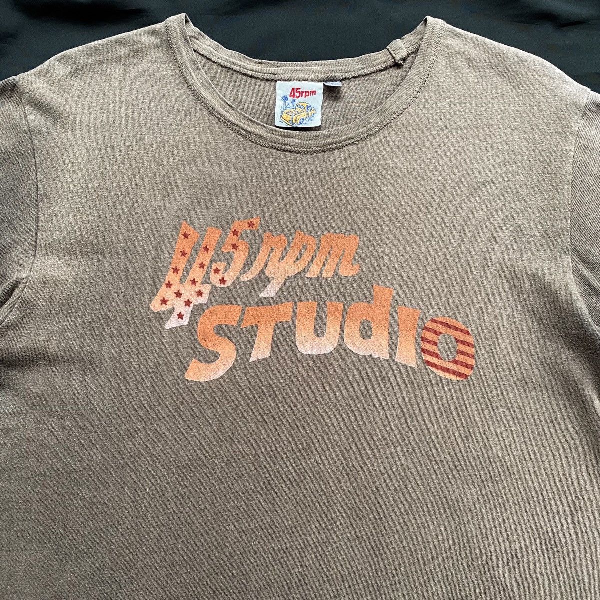 45rpm × Japanese Brand × Vintage 45Rpm Sun Faded Tshirt Size US M / EU 48-50 / 2 - 2 Thumbnail