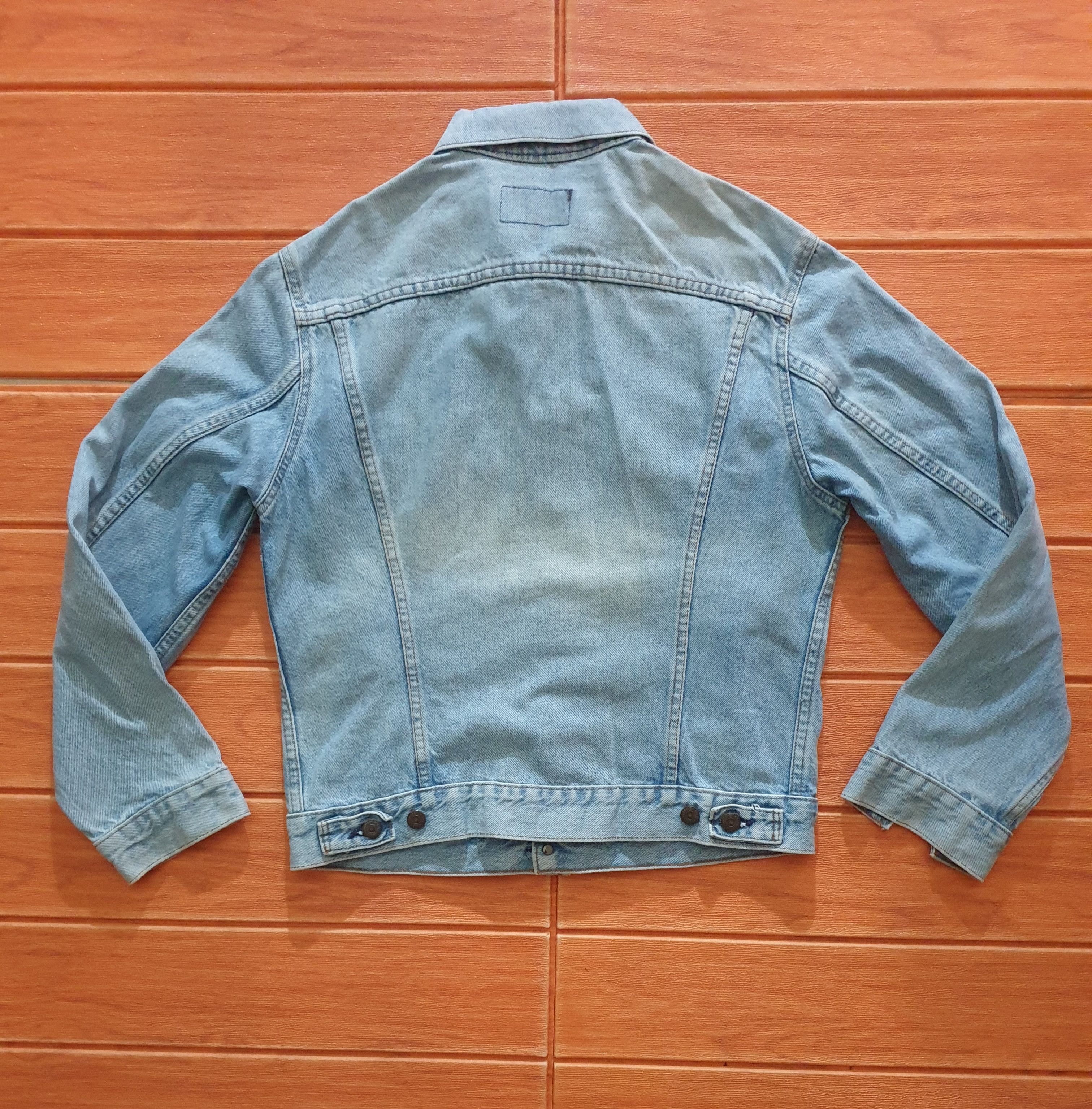 Levi's 💥Vintage levis Made in USA stonewashed jacket Size US M / EU 48-50 / 2 - 4 Thumbnail