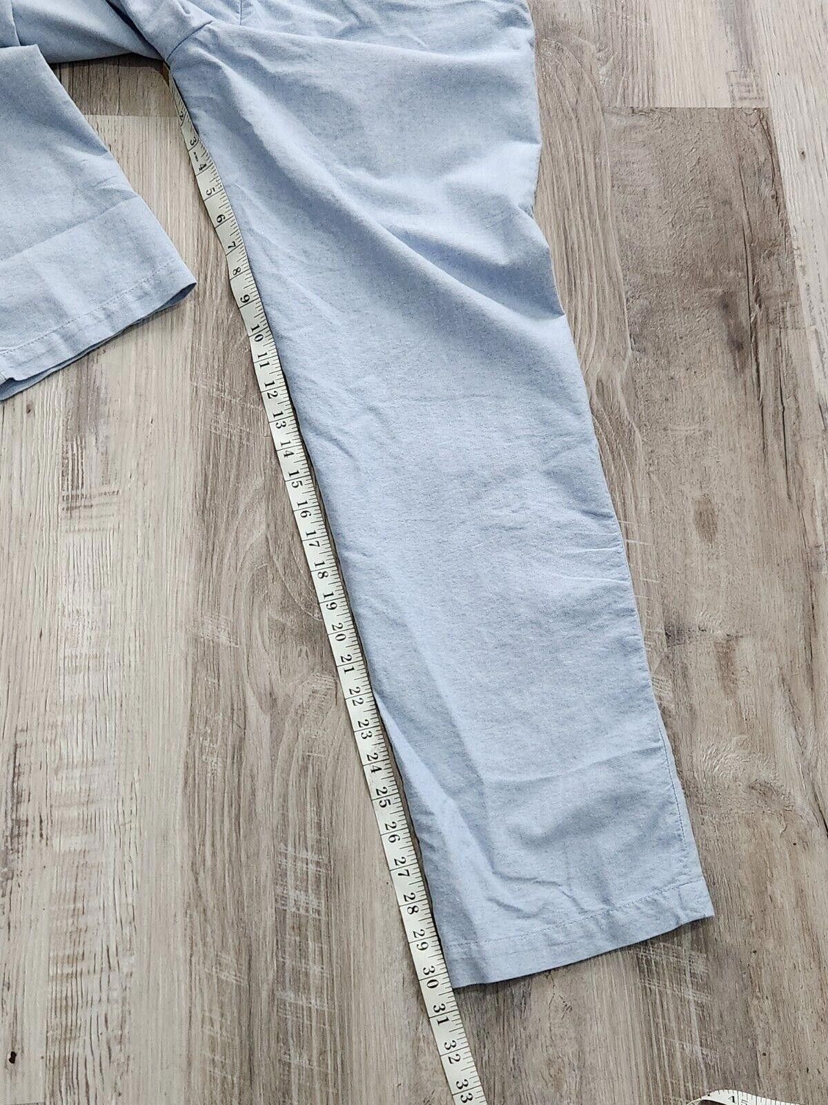 Polo Ralph Lauren Mens Polo Ralph Lauren Pants Chino Baby Blue 33 X 32 Dressy Size US 33 - 5 Thumbnail