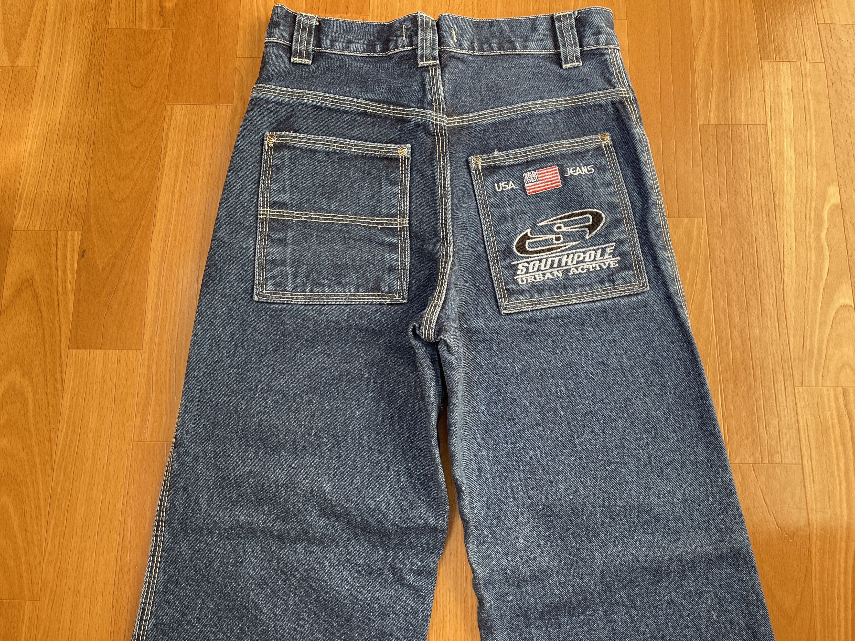 Southpole Southpole jeans, baggy vintage South Pole 90s hip hop Y2K 28 Size US 28 / EU 44 - 2 Thumbnail