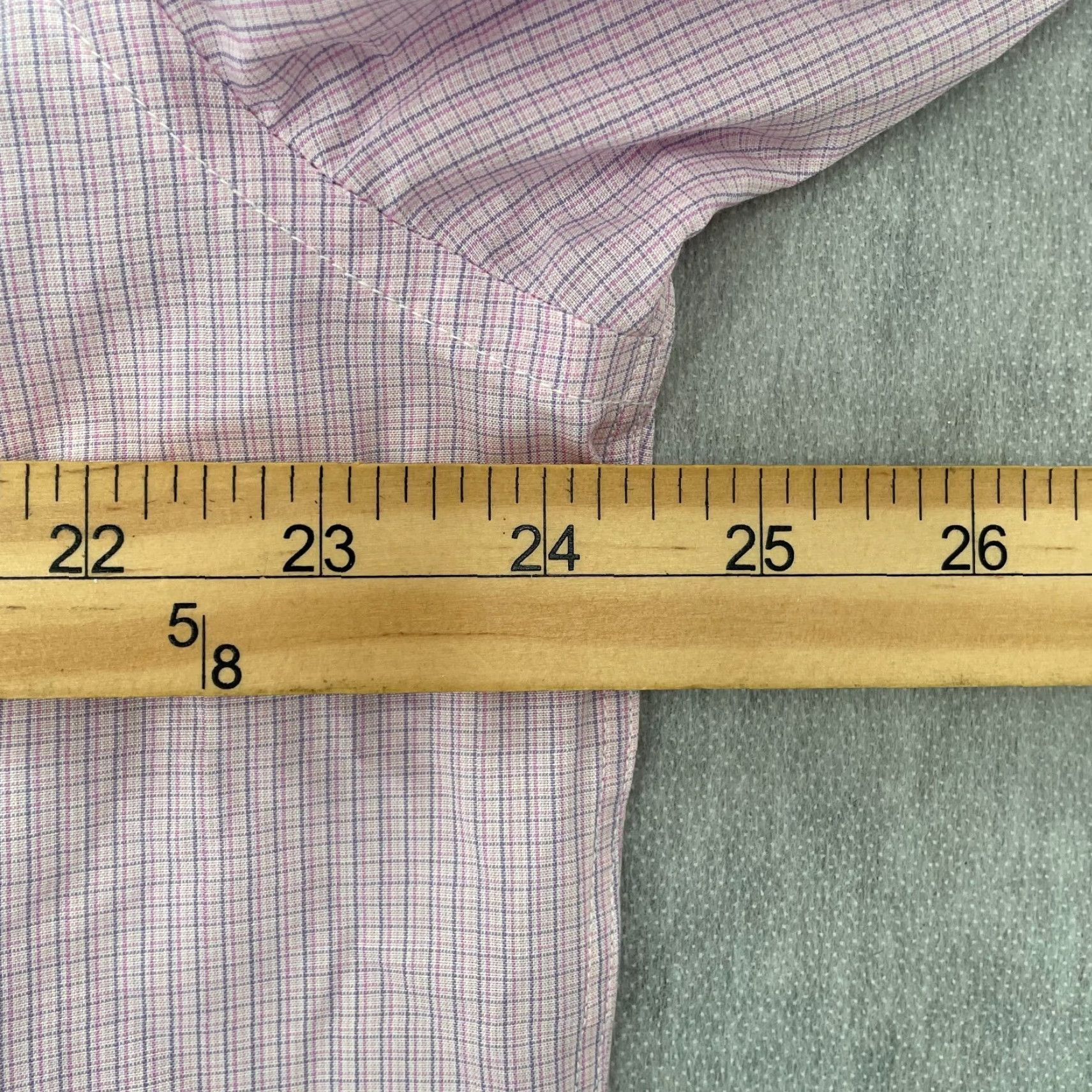 Paul Stuart VINTAGE Paul Stuart Shirt Long Sleeve Button Up Adult 16.5 Pink Cotton Casual Business Formal Men's Size US L / EU 52-54 / 3 - 7 Thumbnail