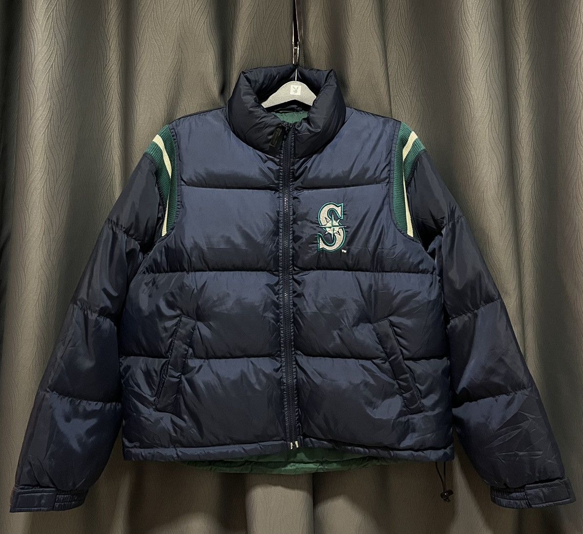 Vintage Seattle Mariners Down Jacket Puffer