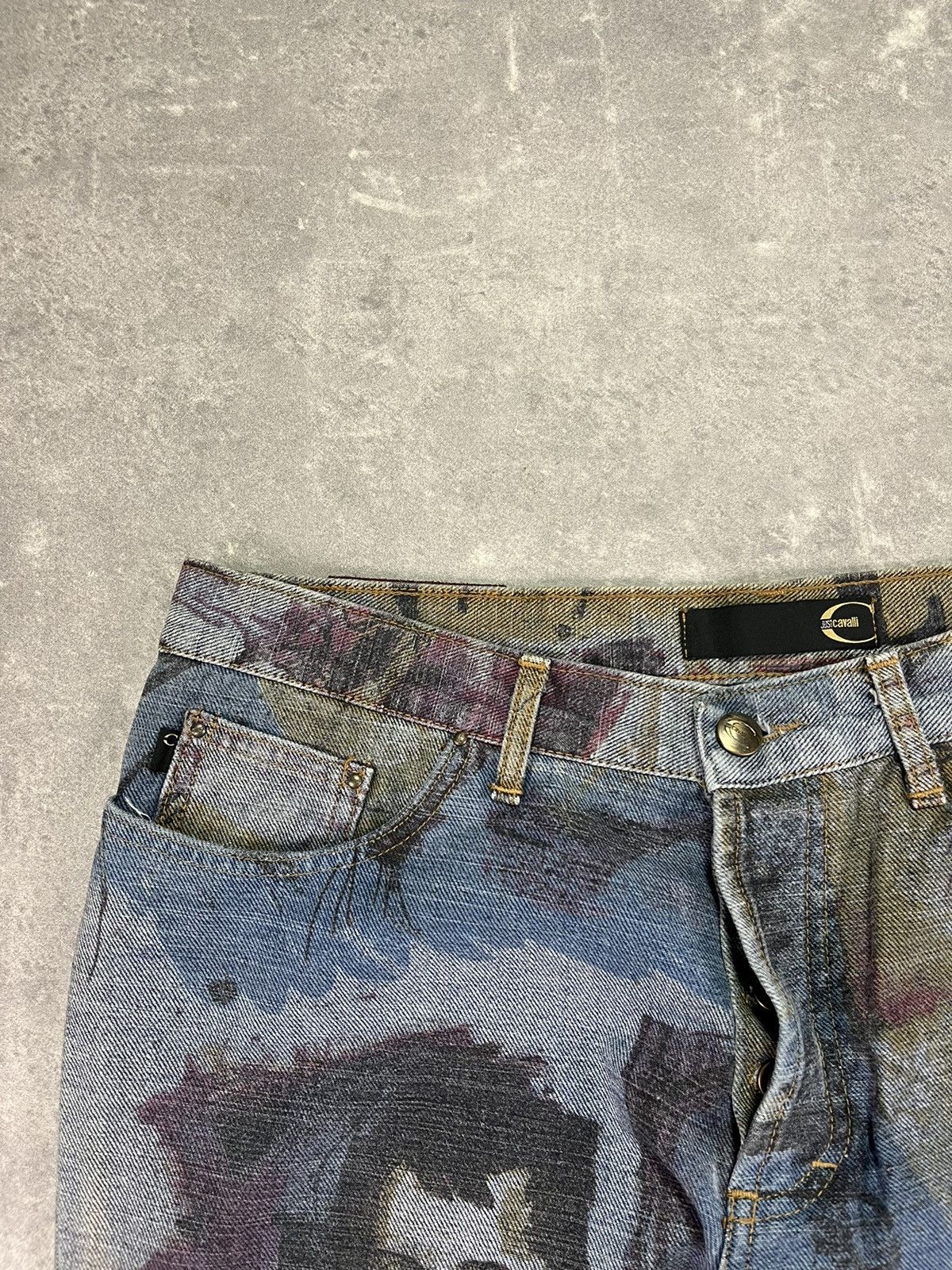 Just Cavalli Just Cavalli Archive Napoleon Flared Denim Jeans 34 36 Size US 34 / EU 50 - 4 Thumbnail