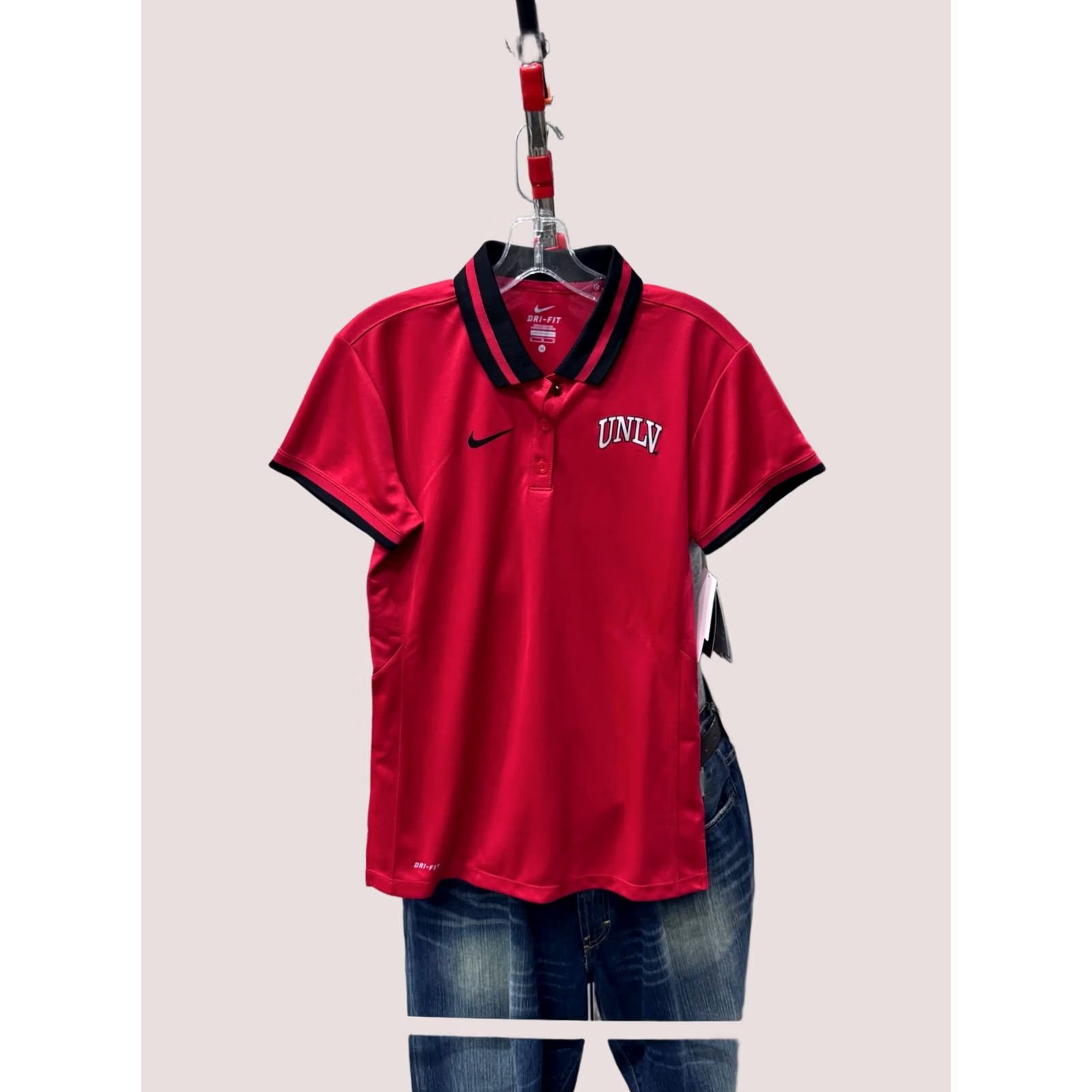 Nike Nike WOMENS UNLV POLO SHIRT M Multicolor Size M / US 6-8 / IT 42-44 - 1 Thumbnail