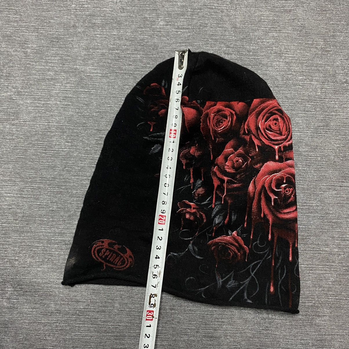 Japanese Brand Tribal hat y2k rose print🌹 Size ONE SIZE - 5 Thumbnail