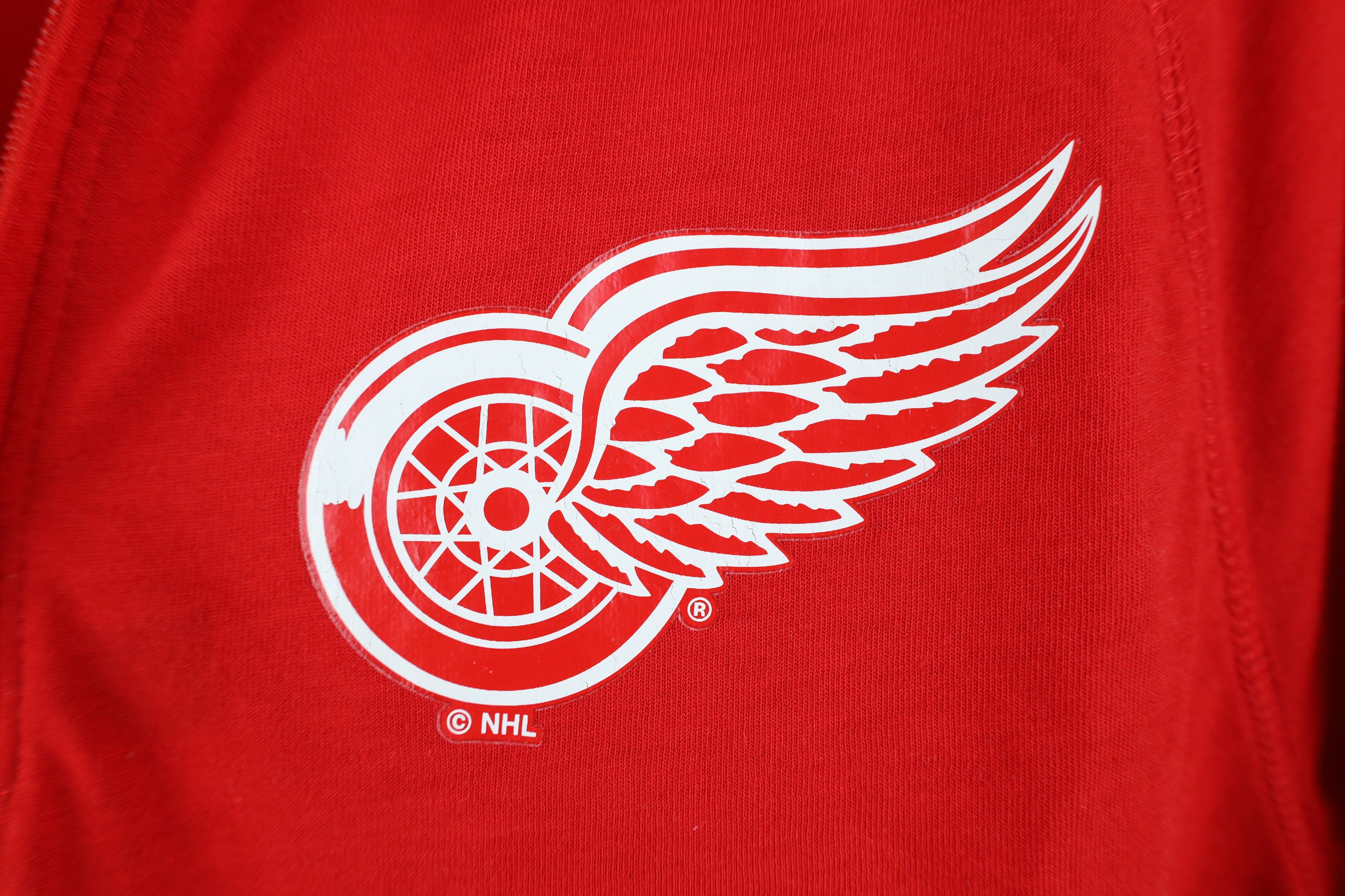 Adidas Adidas Red Wings Hockey Half Zip Pullover T-Shirt Red Size US M / EU 48-50 / 2 - 4 Thumbnail