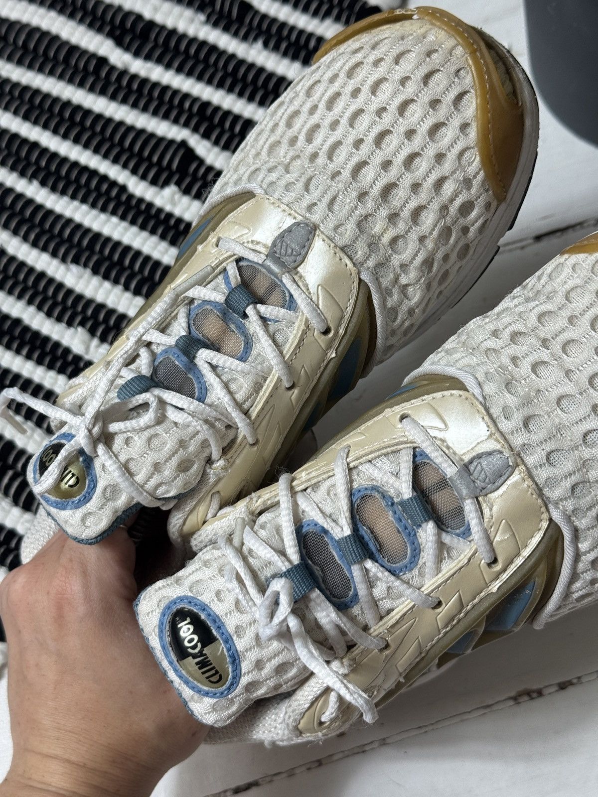 Adidas VINTAGE ADIDAS CLIMACOOL 2003 SNEAKERS Size US 5 / IT 35 - 12 Thumbnail