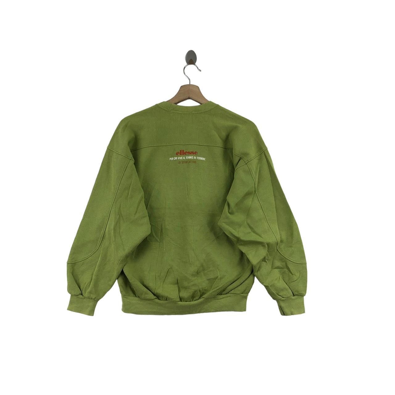 Ellesse Vintage ELLESSE ITALIA TENNIS Embroidered Sweatshirt Sweater Size M / US 6-8 / IT 42-44 - 2 Thumbnail