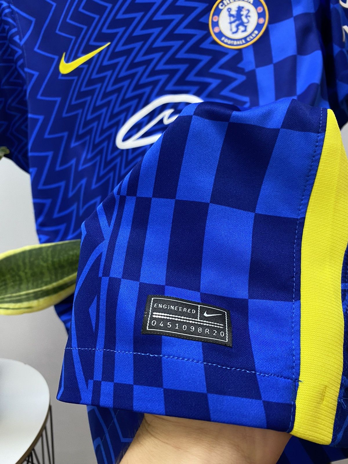 Chelsea Soccer × Nike Chelsea London 2021 2022 Home Soccer Jersey Football Shirt Size US S / EU 44-46 / 1 - 5 Thumbnail